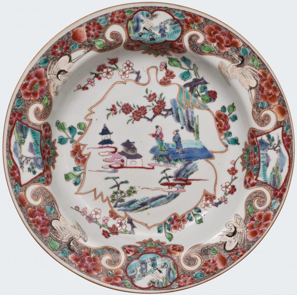 Famille rose Porcelaine Yongzheng (1723-1735), Chine