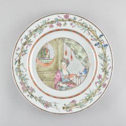 Porcelaine Qianlong (1735-1795), circa 1755, Chine Porcelaine Qianlong (1735-1795), circa 1755, Chine