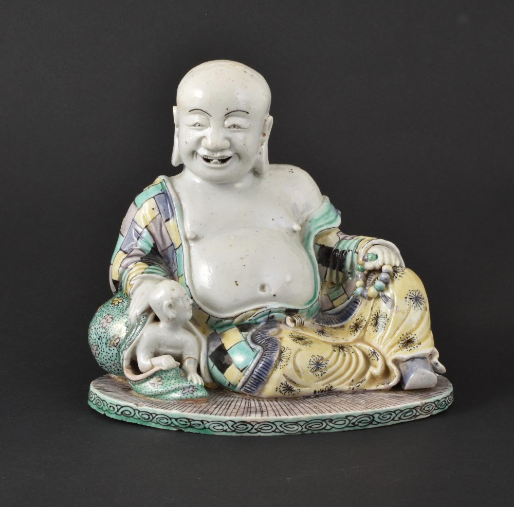 Famille verte Porcelaine (biscuit) Kangxi (1662-1722), Chine