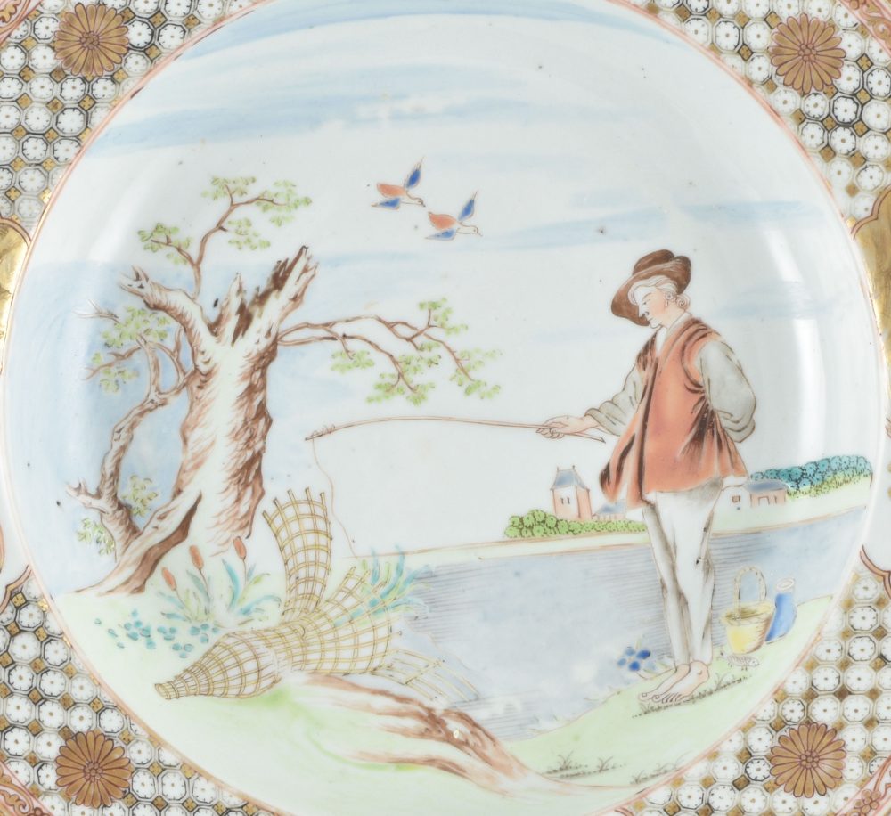 Porcelaine Qianlong (1735-1795), circa 1740, Chine Porcelaine Qianlong (1735-1795), circa 1740, Chine