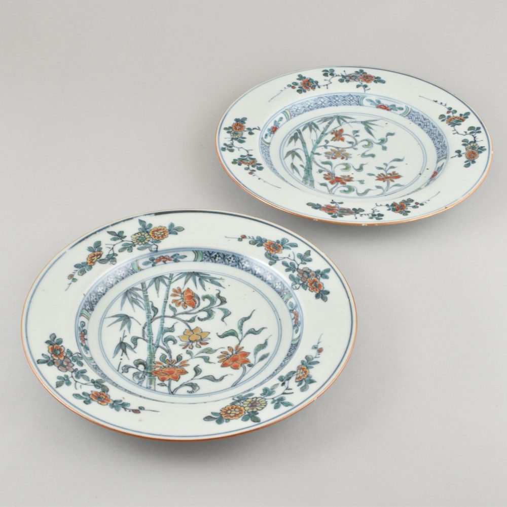 Porcelaine Kangxi (1662-1722) ou Yongzheng (1723-1735), Chine Porcelaine Kangxi (1662-1722) ou Yongzheng (1723-1735), Chine