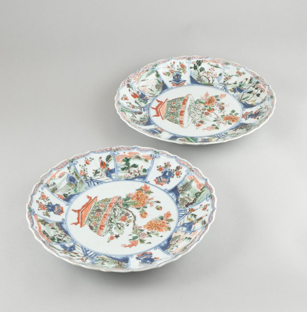 Famille verte Porcelaine Kangxi (1662-1722), ca. 1700/1720, China Famille verte Porcelaine Kangxi (1662-1722), ca. 1700/1720, China