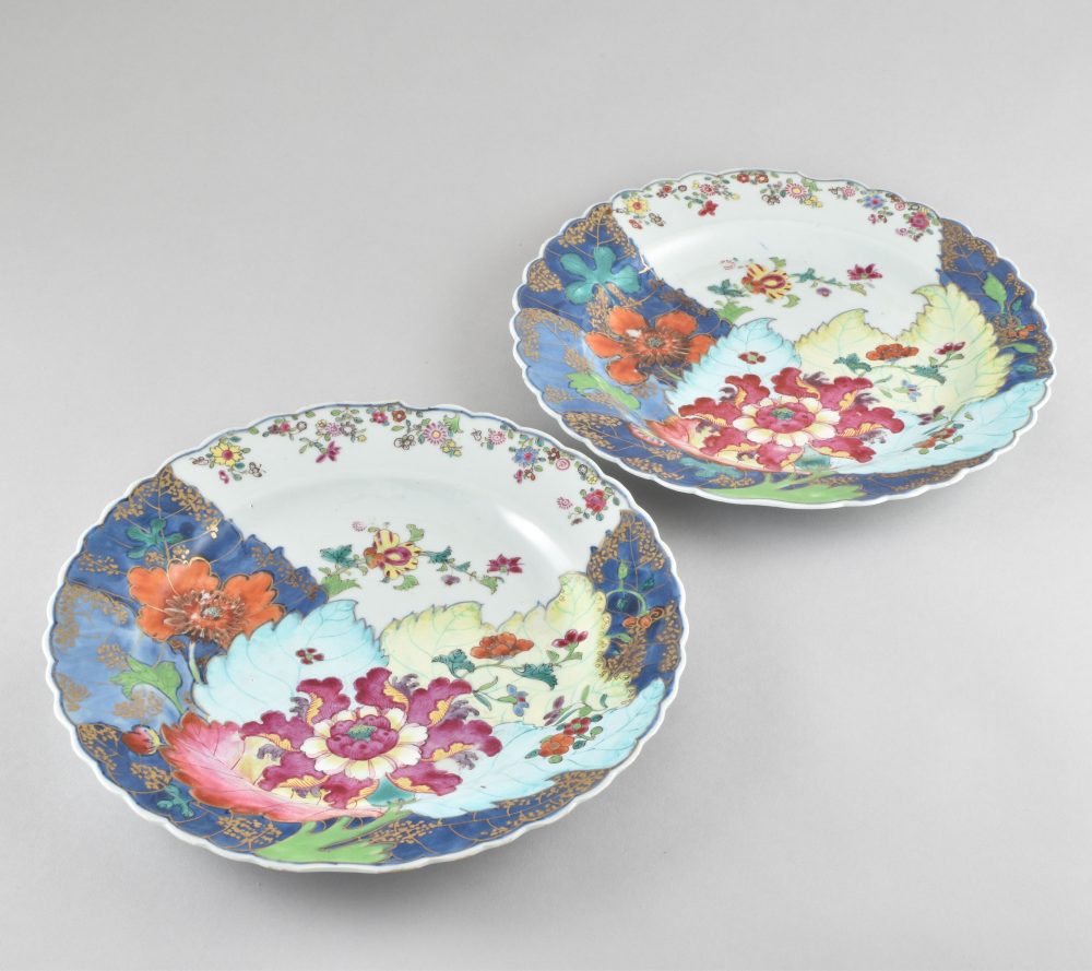 Porcelaine Qianlong (1735-1795), circa 1770, Chine Porcelaine Qianlong (1735-1795), circa 1770, Chine