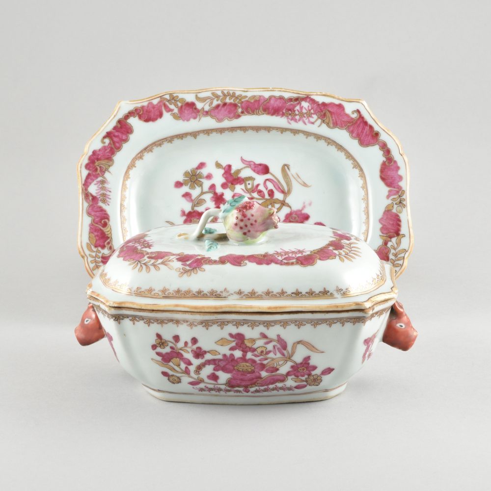 Famille rose Porcelaine Qianlong (1735-1795), circa 1760, Chine