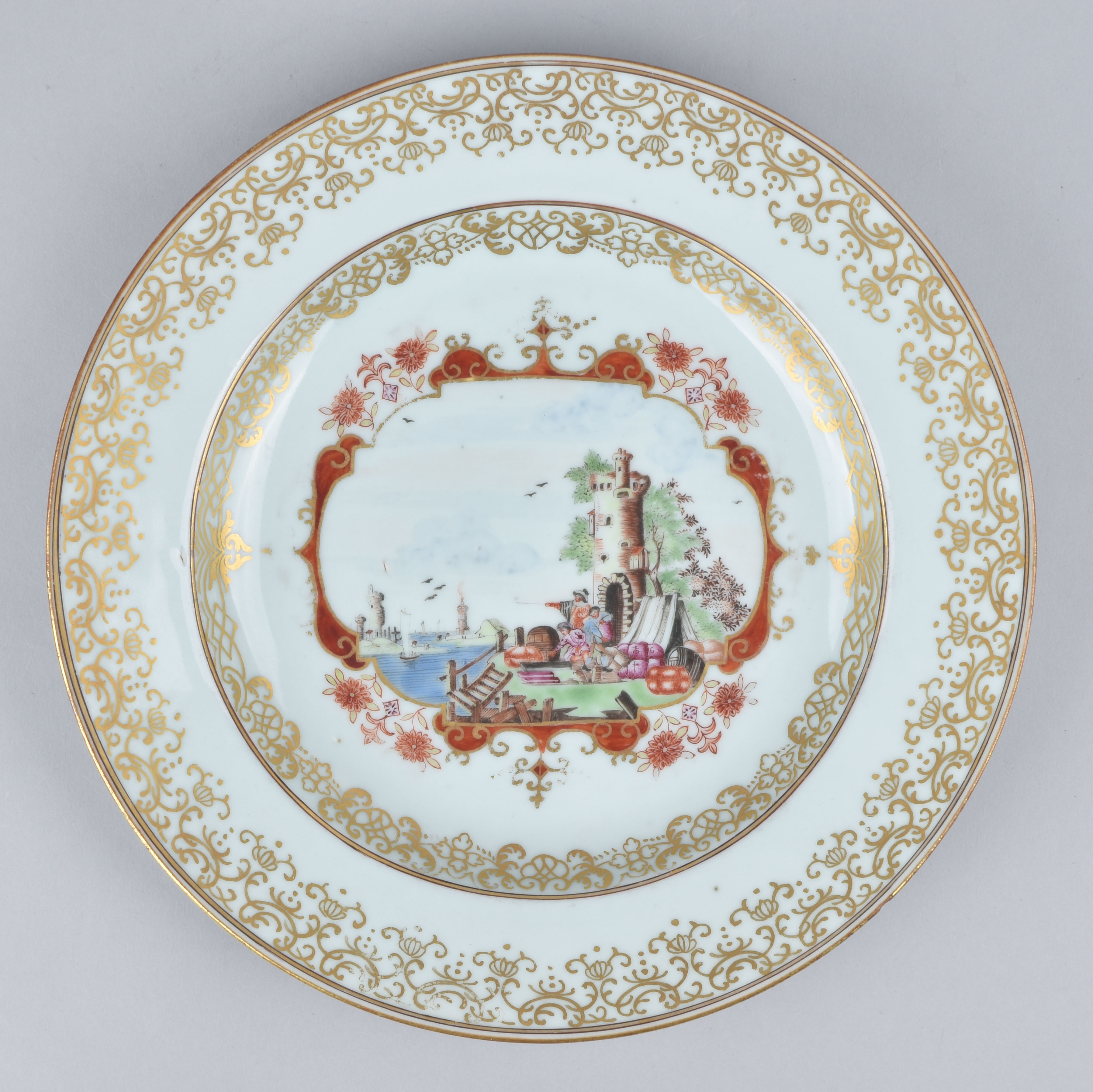 Famille rose Porcelaine  Qianlong (1735-1795), circa 1750, Chine