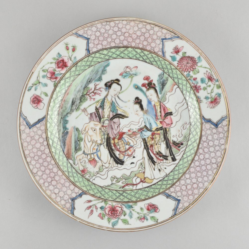 Famille rose Porcelaine  Yongzheng (1723-1735), circa 1730, Chine