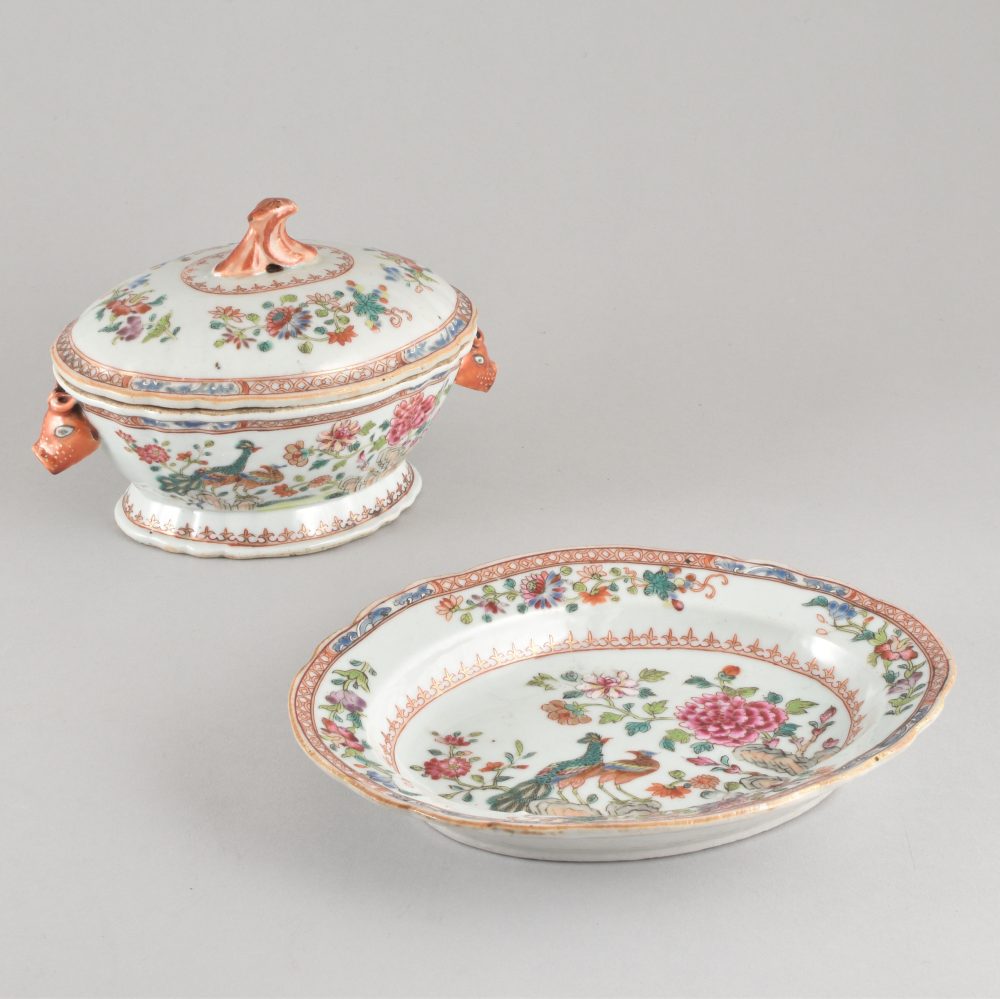 Porcelain Qianlong (1735-1795), Chine Porcelain Qianlong (1735-1795), Chine