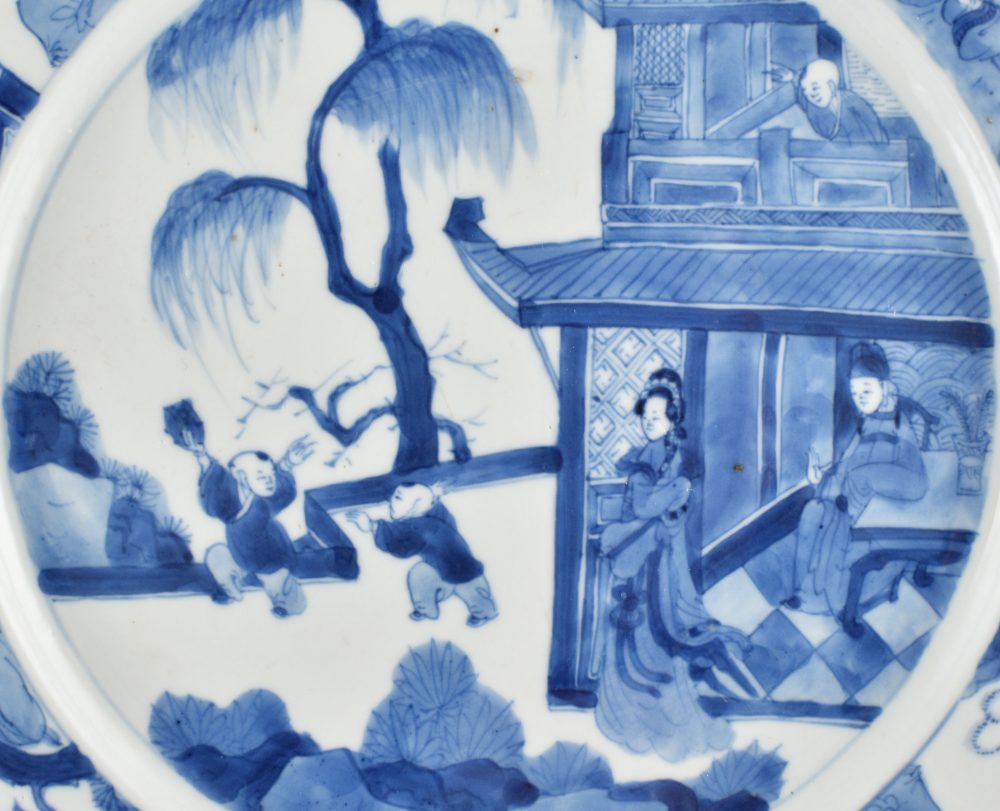 Porcelaine  Kangxi (1662-1722),fin du XVIIe siècle, Chine