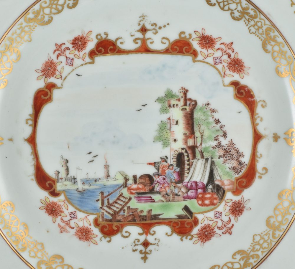 Famille rose Porcelaine Qianlong (1735-1795), circa 1750, Chine Famille rose Porcelaine Qianlong (1735-1795), circa 1750, Chine