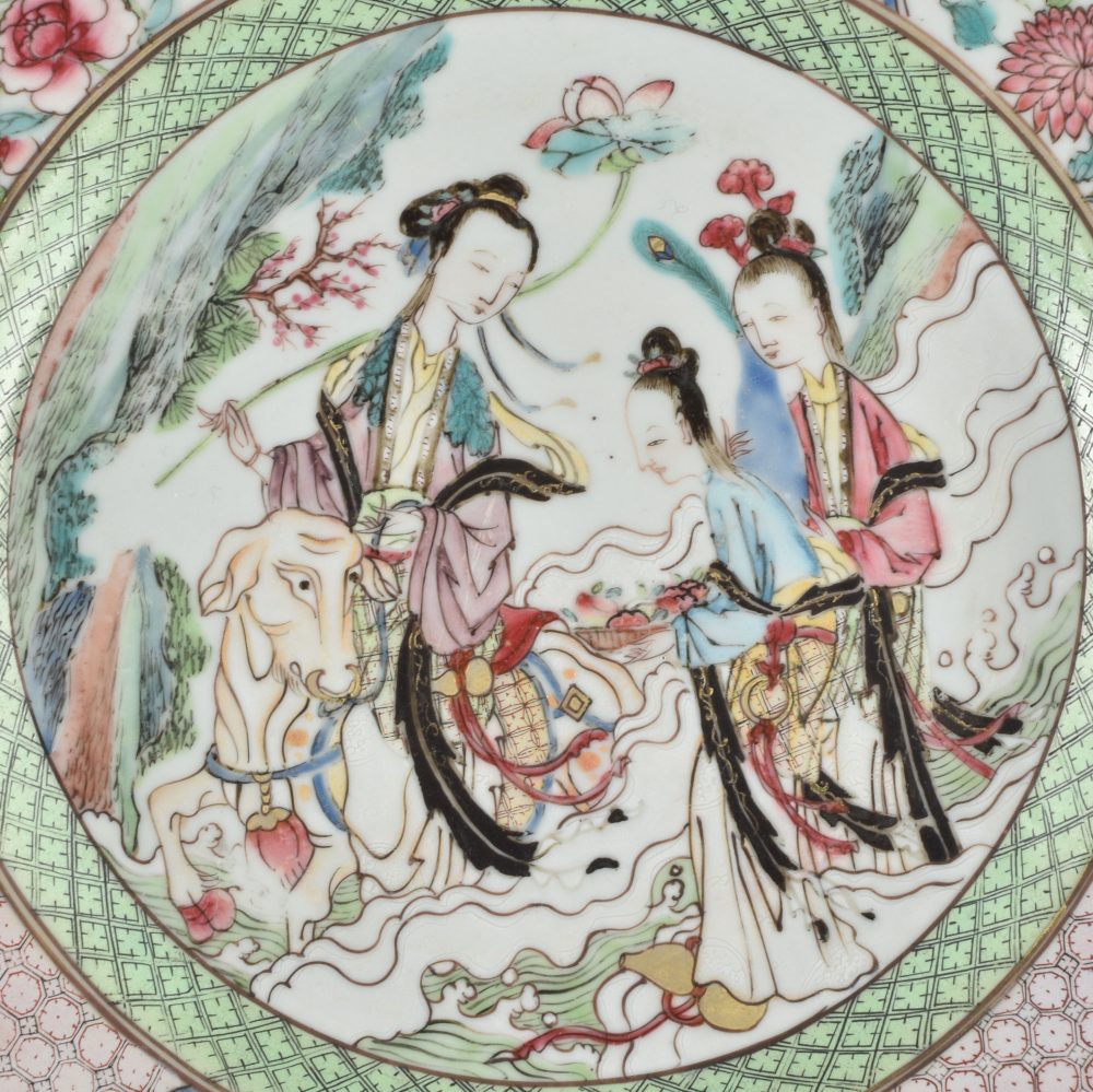 Famille rose Porcelaine  Yongzheng (1723-1735), circa 1730, Chine