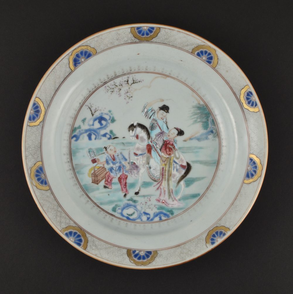 Famille rose Porcelaine Yongzheng (1723-1735), Chine