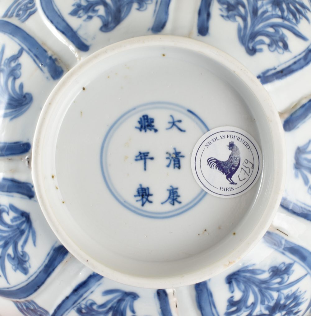 Porcelaine Kangxi (1662-1722), Chine Porcelaine Kangxi (1662-1722), Chine