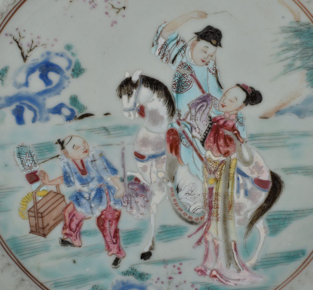 Famille rose Porcelaine Yongzheng (1723-1735), Chine