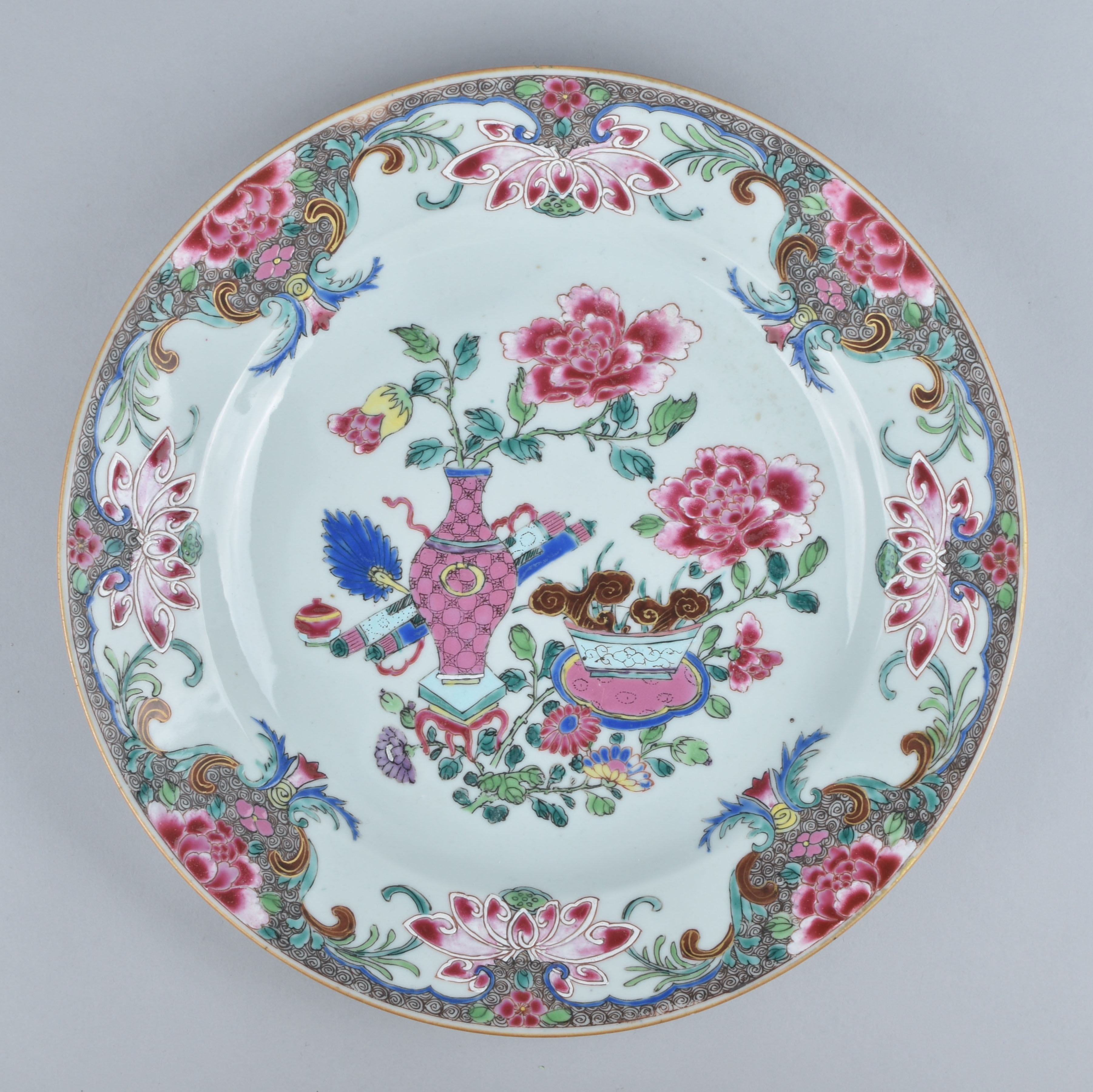 Famille rose Porcelaine Yongzheng (1723-1735), Chine