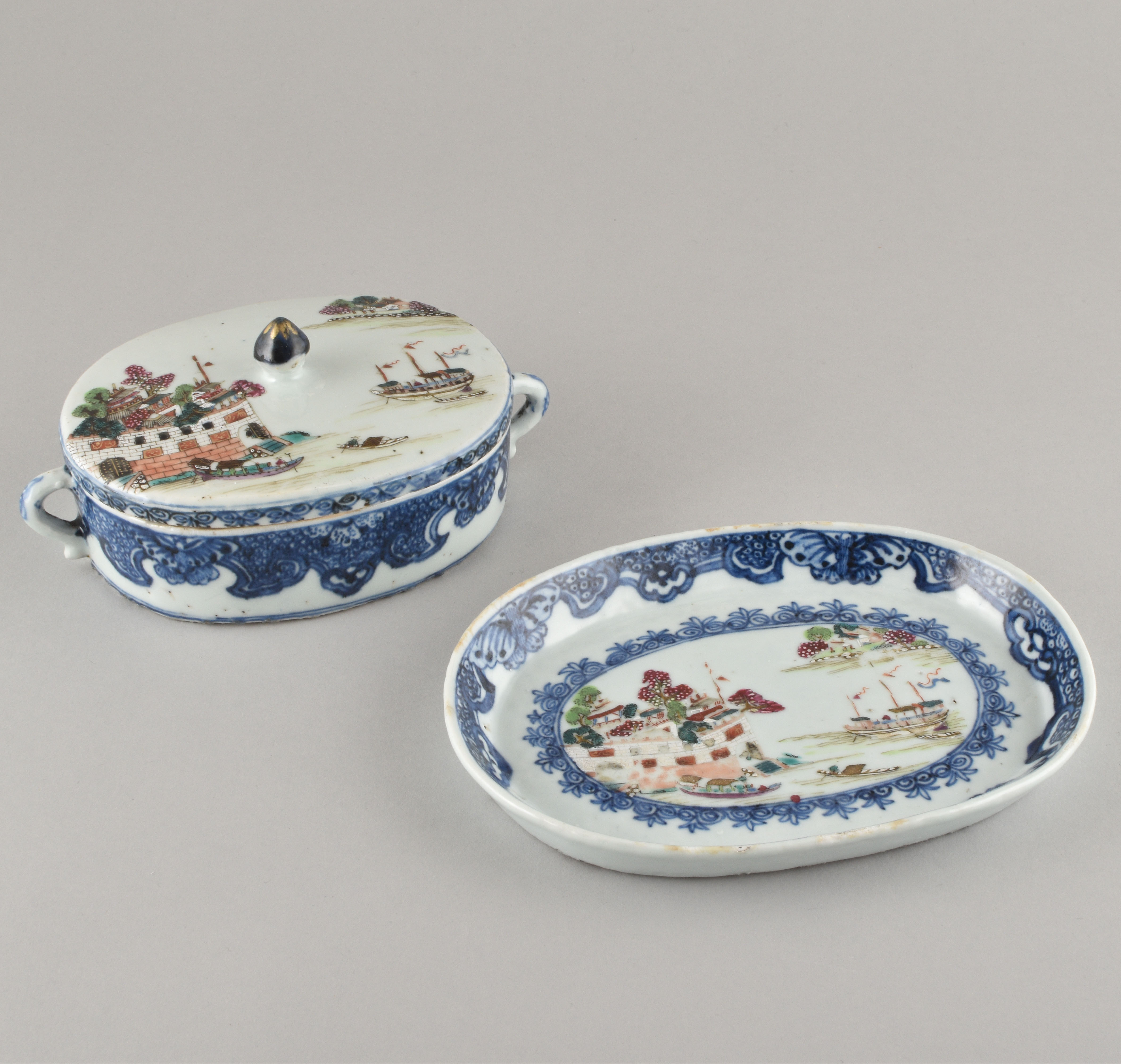 Famille rose Porcelaine  Qianlong (1736-1795), ca. 1780, Chine