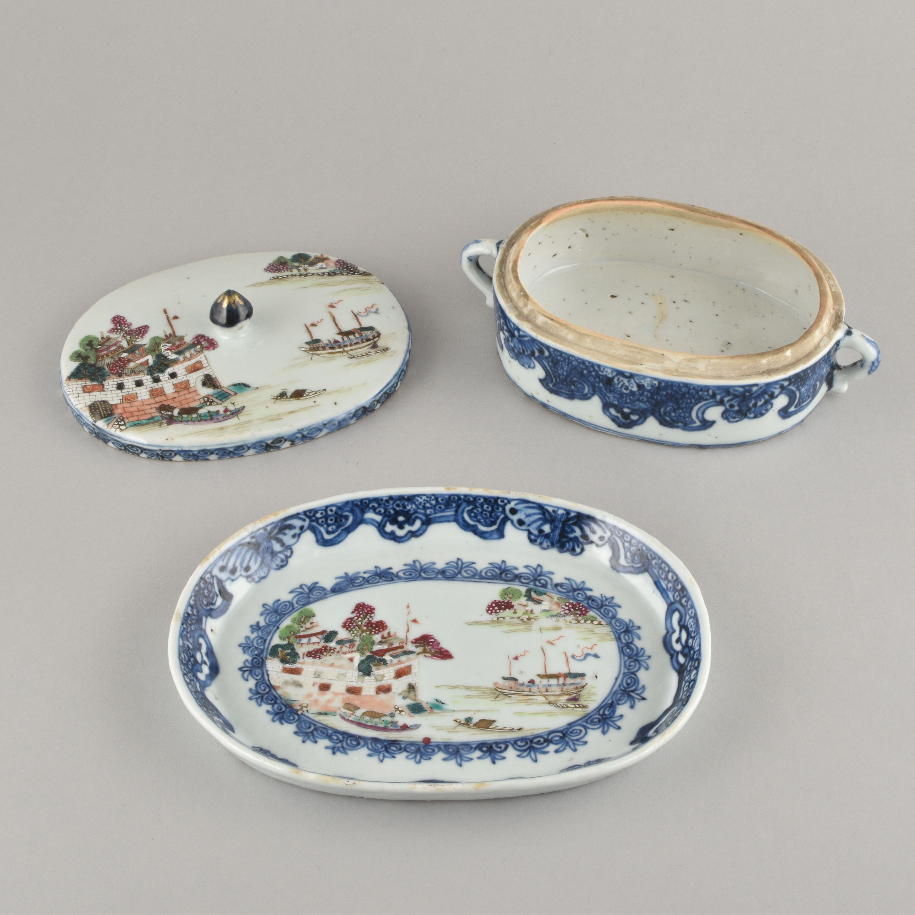 Famille rose Porcelaine  Qianlong (1736-1795), ca. 1780, Chine