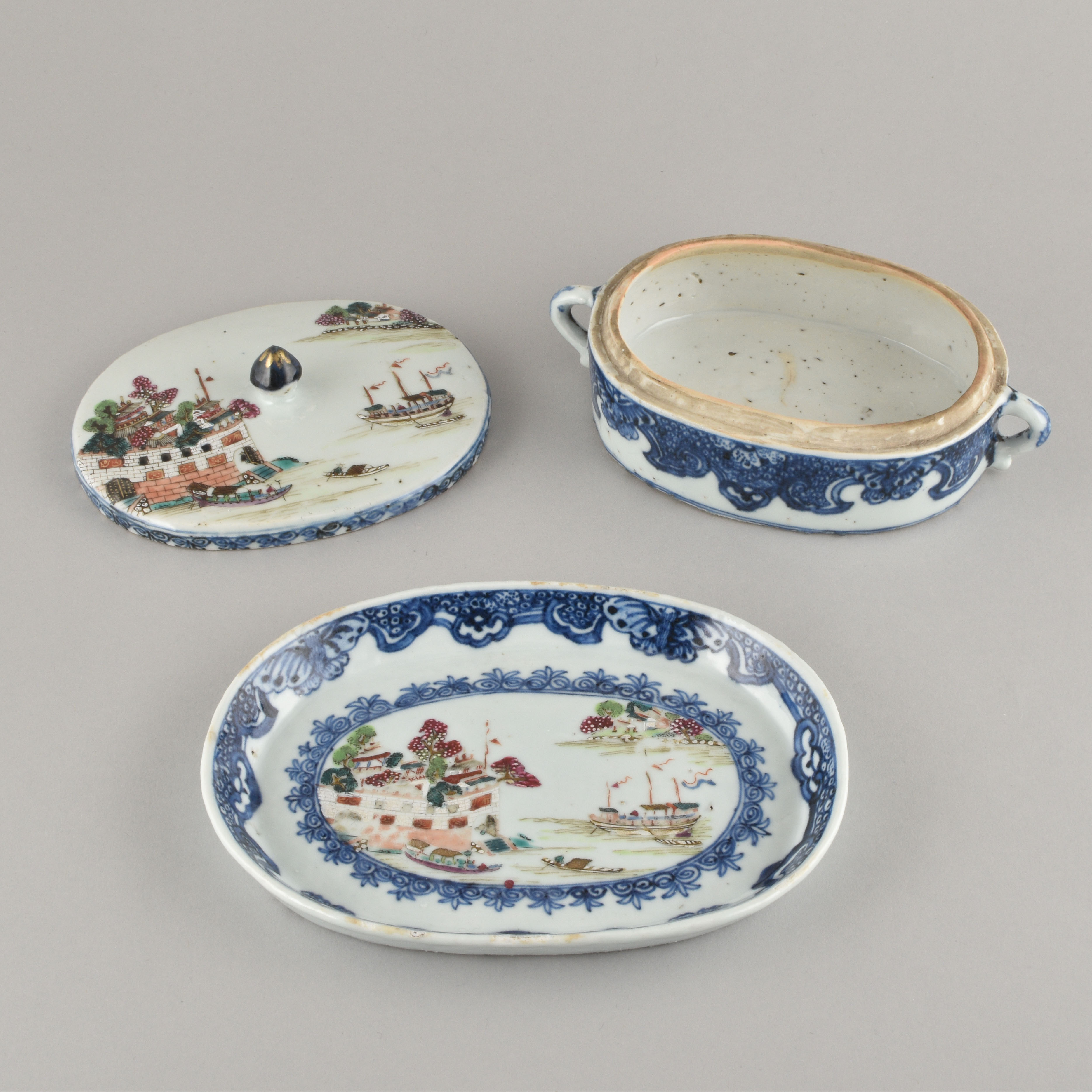 Famille rose Porcelaine Qianlong (1736-1795), ca. 1780, Chine Famille rose Porcelaine Qianlong (1736-1795), ca. 1780, Chine