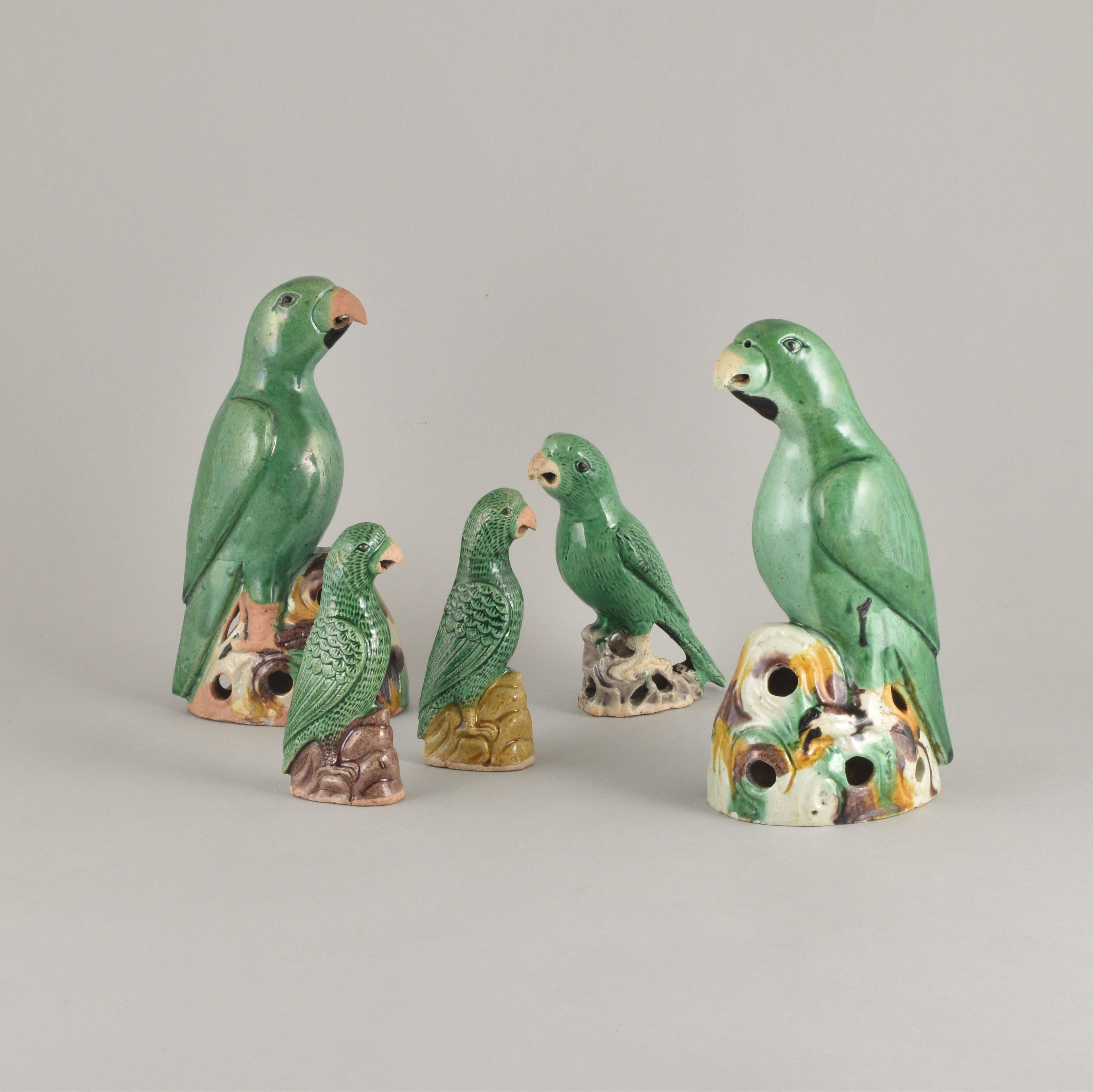 Famille verte Porcelaine (biscuit) Kangxi (1662-1722), Chine Famille verte Porcelaine (biscuit) Kangxi (1662-1722), Chine