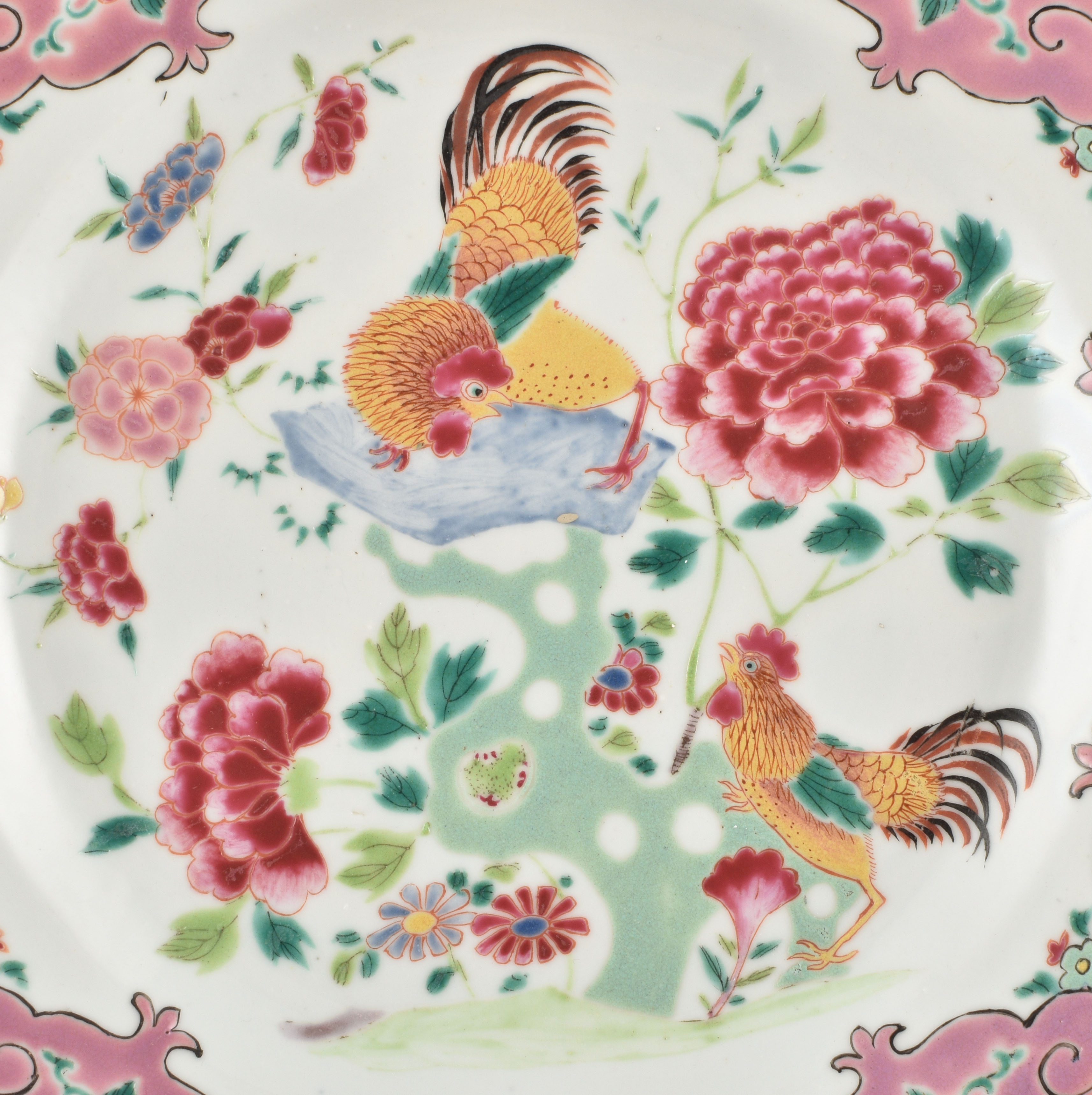 Famille rose Porcelaine Yongzheng (1723-1735), Chine