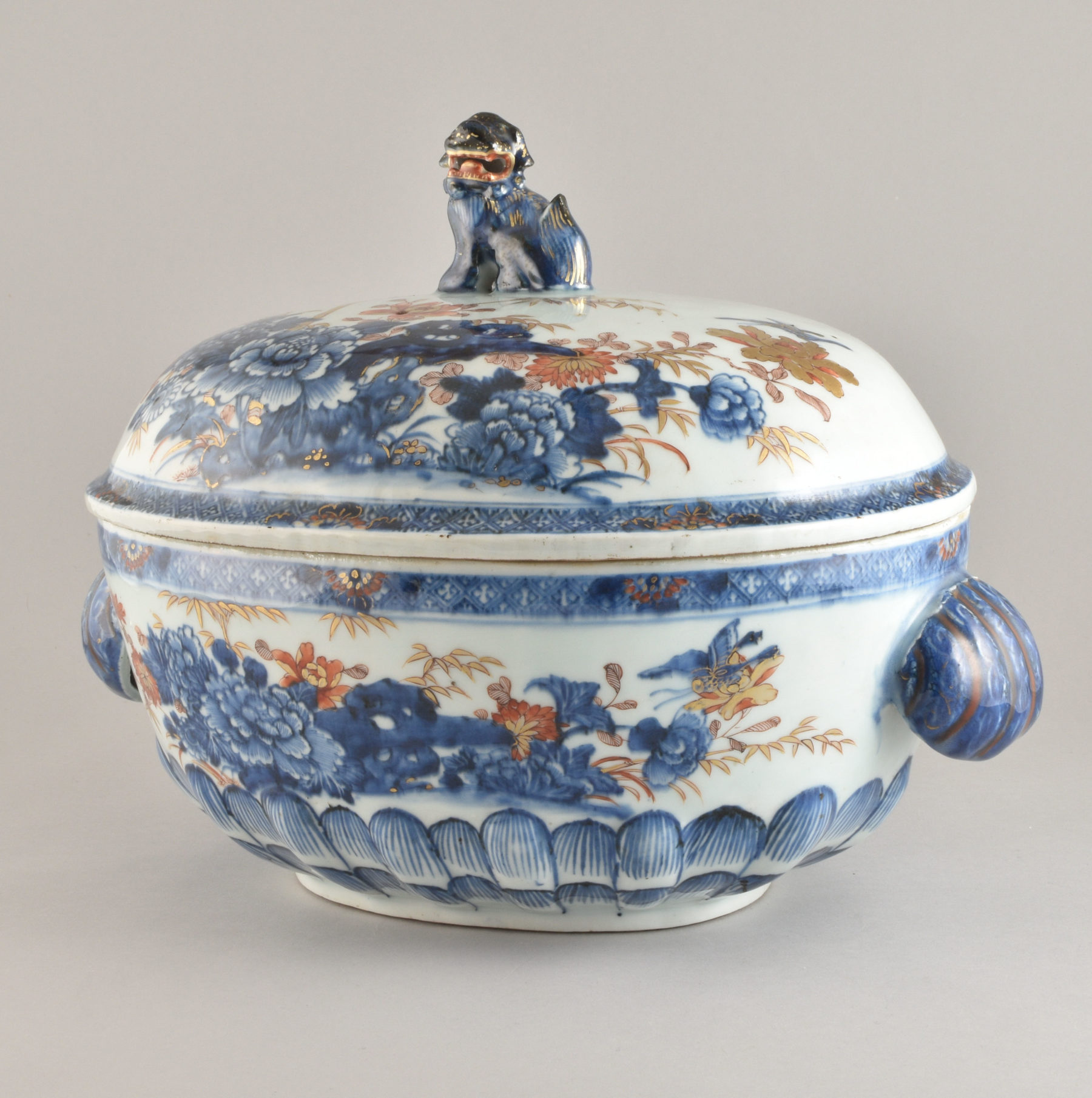 Grande terrine Imari porcelaine Chine kangxi chine palette