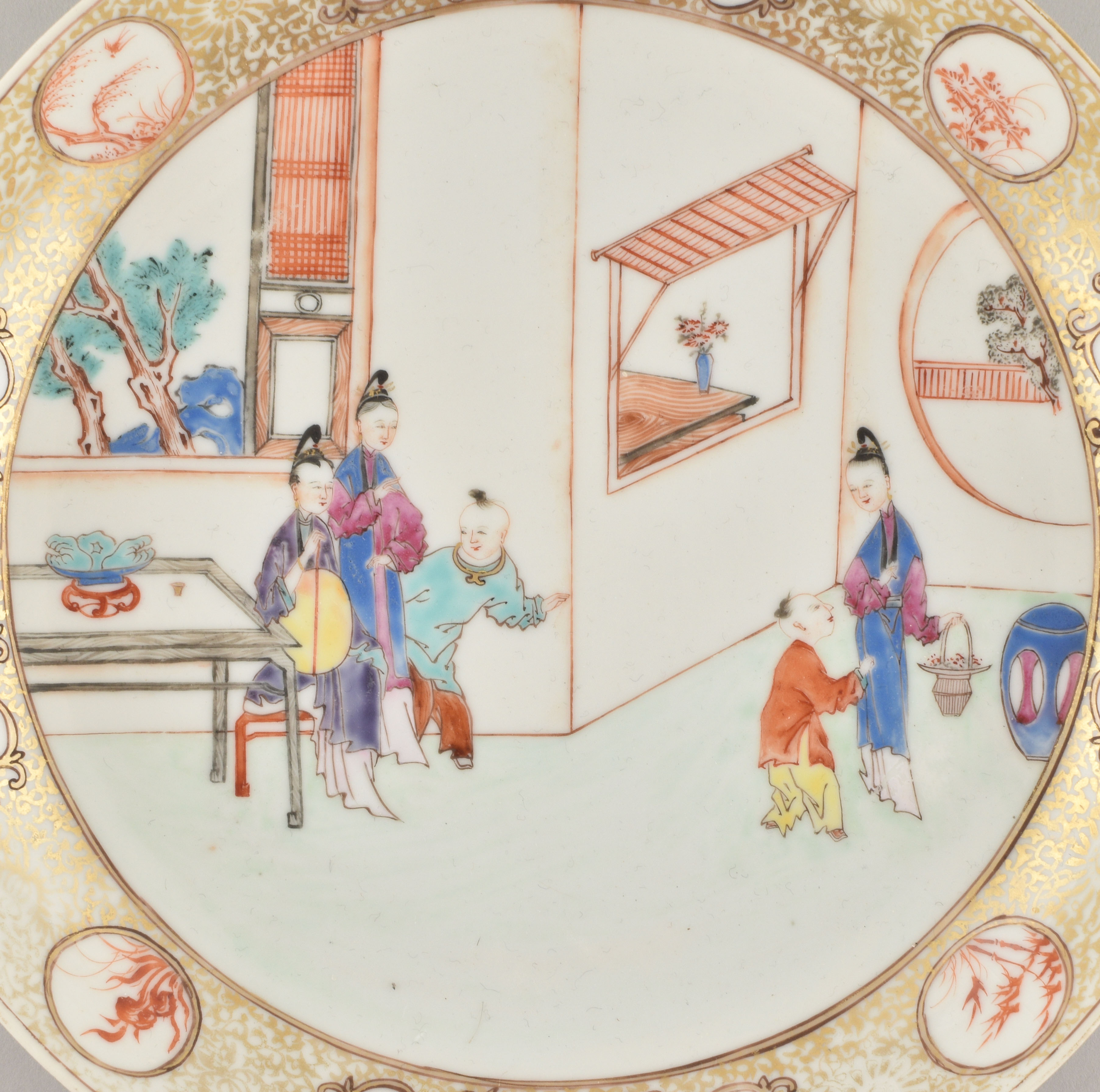 Porcelaine Qianlong (1735-1795), circa 1750/1760, Chine Porcelaine Qianlong (1735-1795), circa 1750/1760, Chine