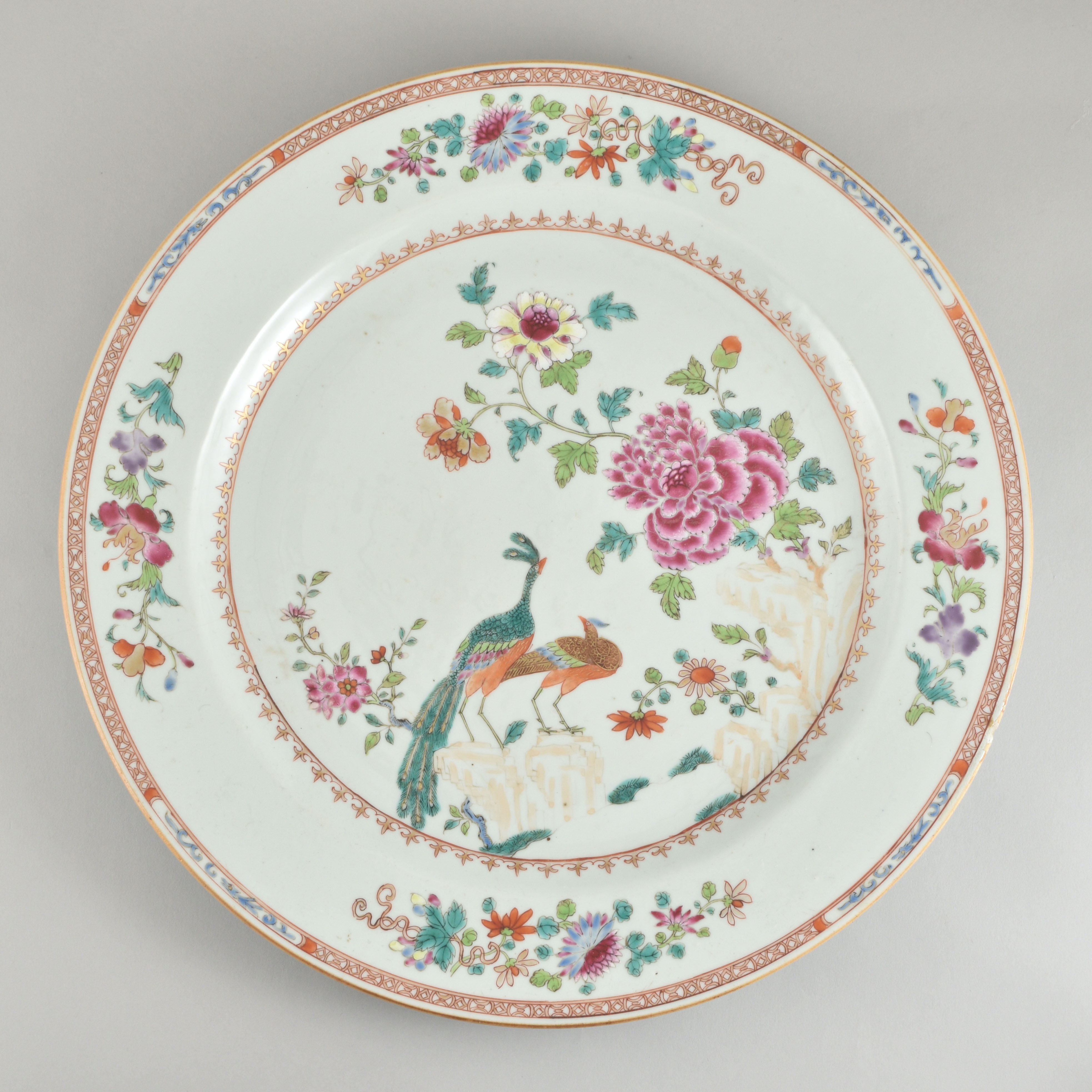Famille rose Porcelaine Qianlong (1735-1795), Chine Famille rose Porcelaine Qianlong (1735-1795), Chine