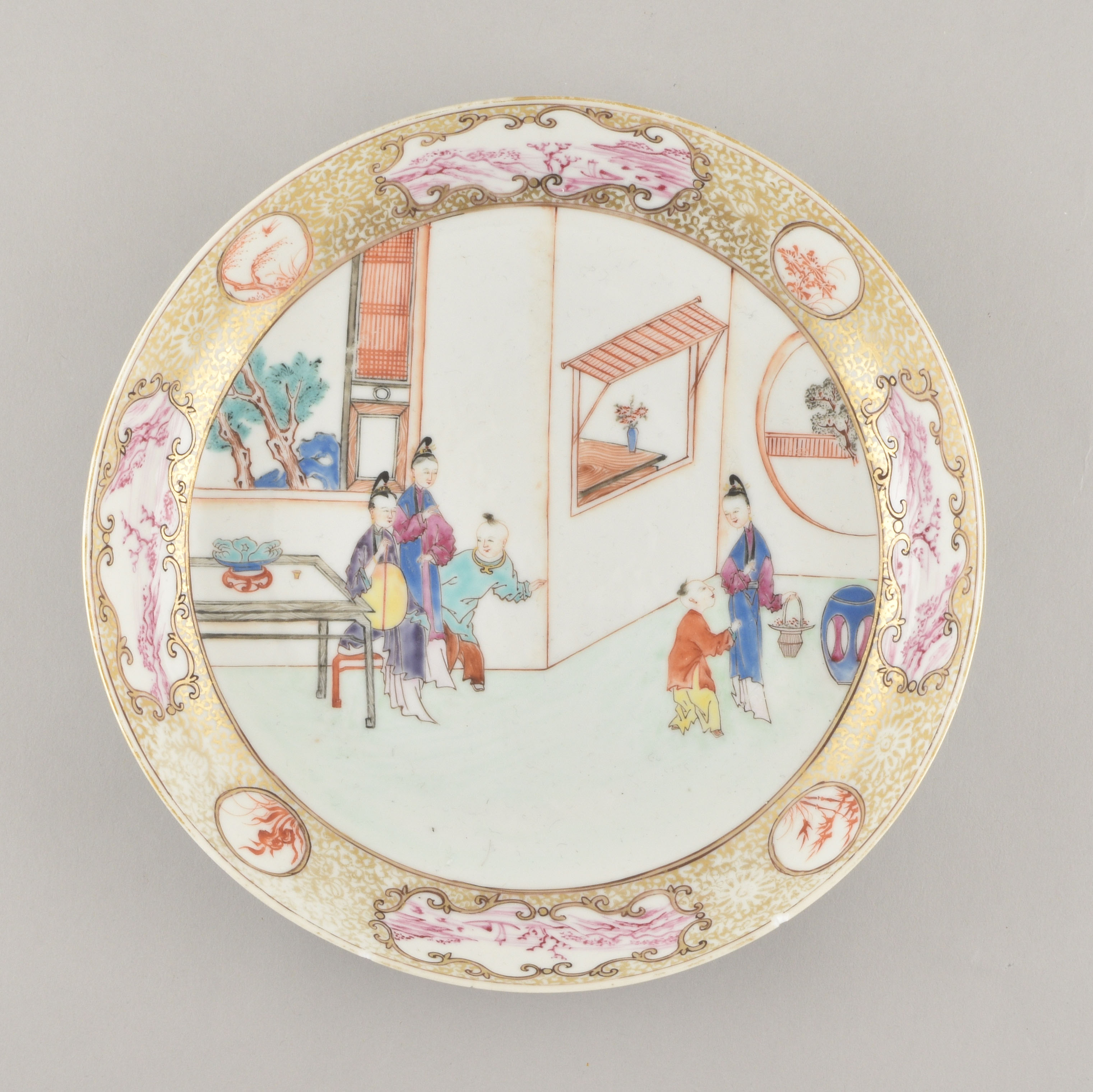 Porcelaine Qianlong (1735-1795), circa 1750/1760, Chine Porcelaine Qianlong (1735-1795), circa 1750/1760, Chine