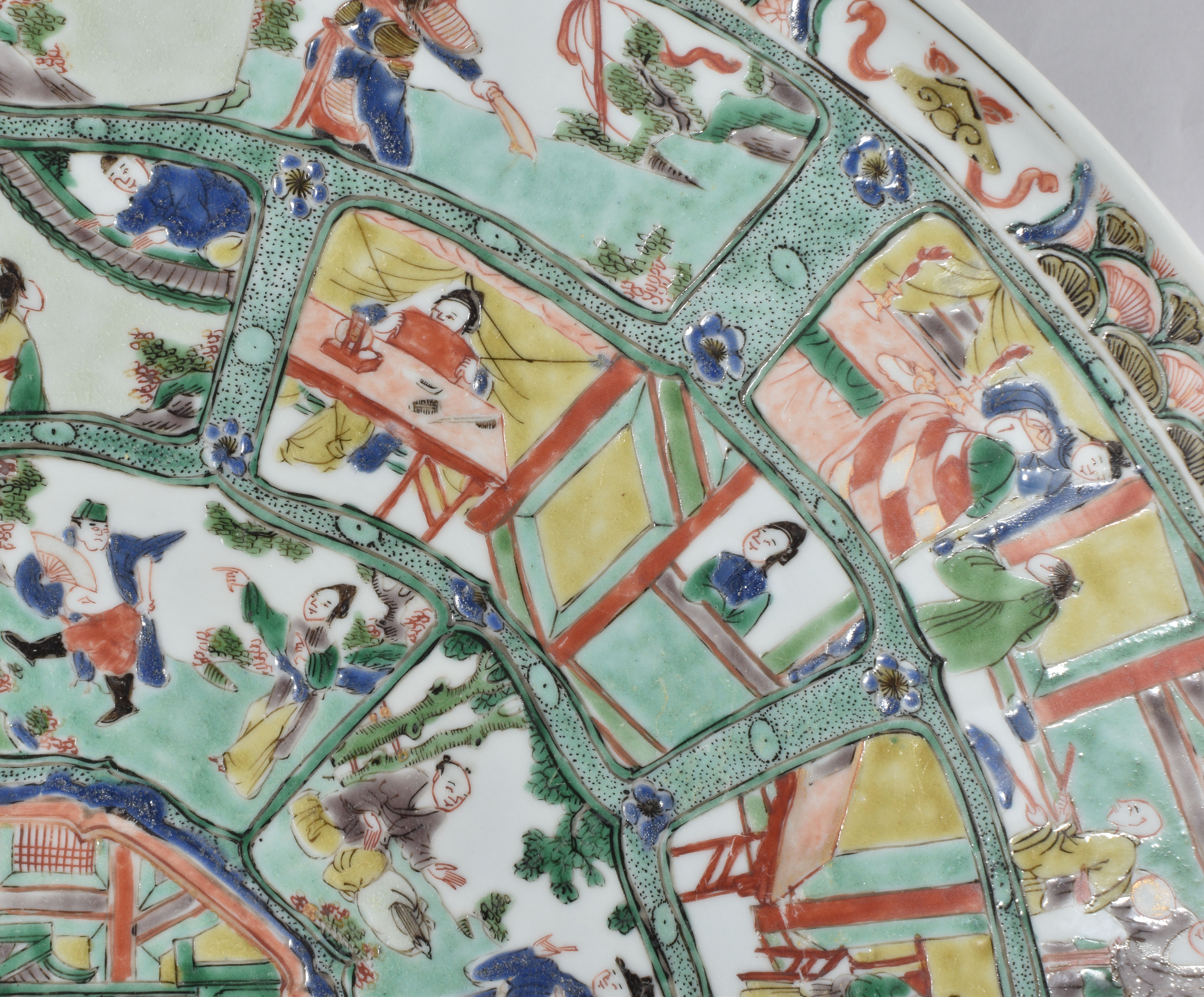 Famille verte Porcelaine Kangxi (1662-1722), Chine Famille verte Porcelaine Kangxi (1662-1722), Chine