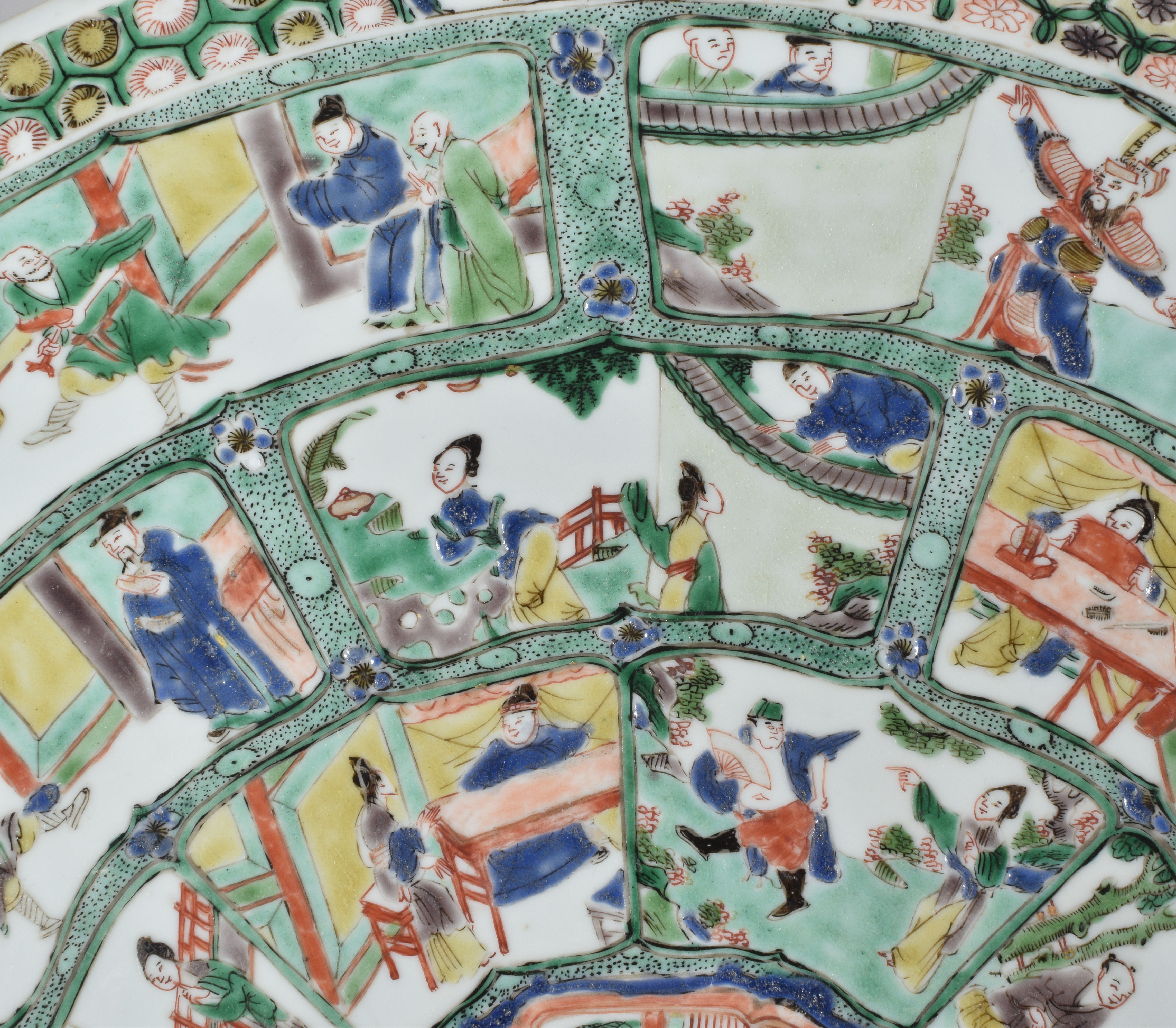 Famille verte Porcelaine Kangxi (1662-1722), Chine Famille verte Porcelaine Kangxi (1662-1722), Chine