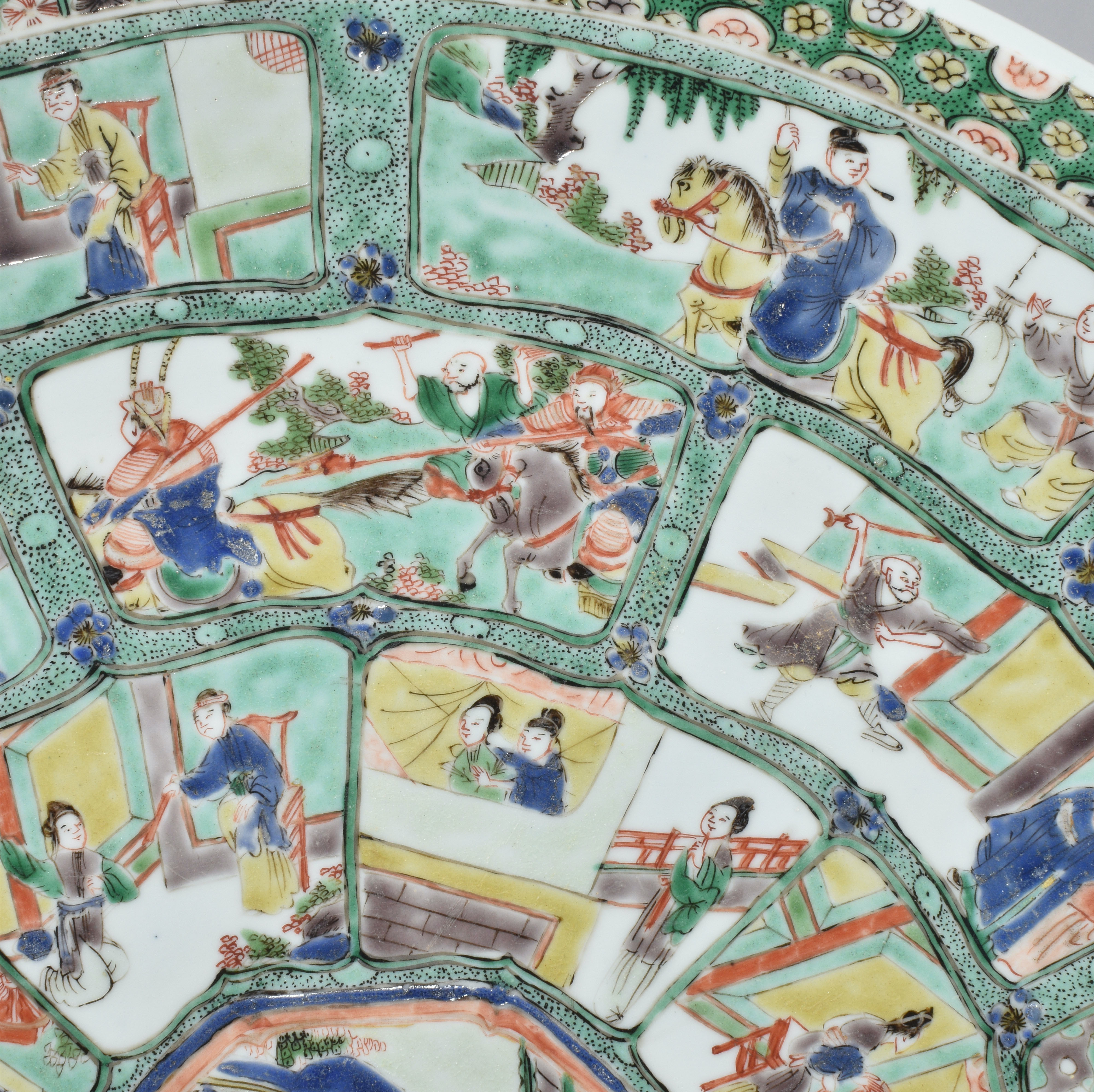 Famille verte Porcelaine Kangxi (1662-1722), Chine Famille verte Porcelaine Kangxi (1662-1722), Chine