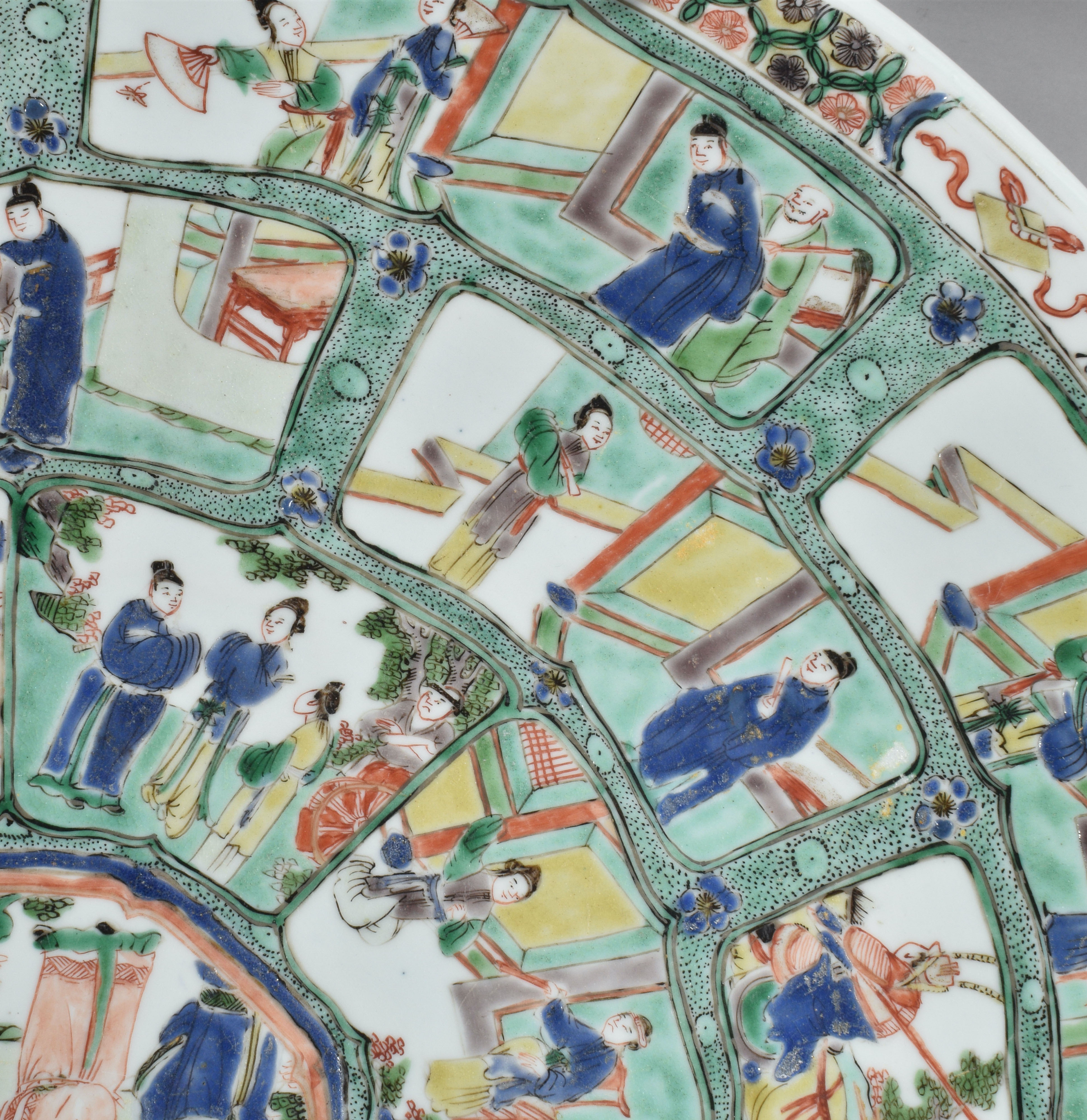 Famille verte Porcelaine Kangxi (1662-1722), Chine Famille verte Porcelaine Kangxi (1662-1722), Chine
