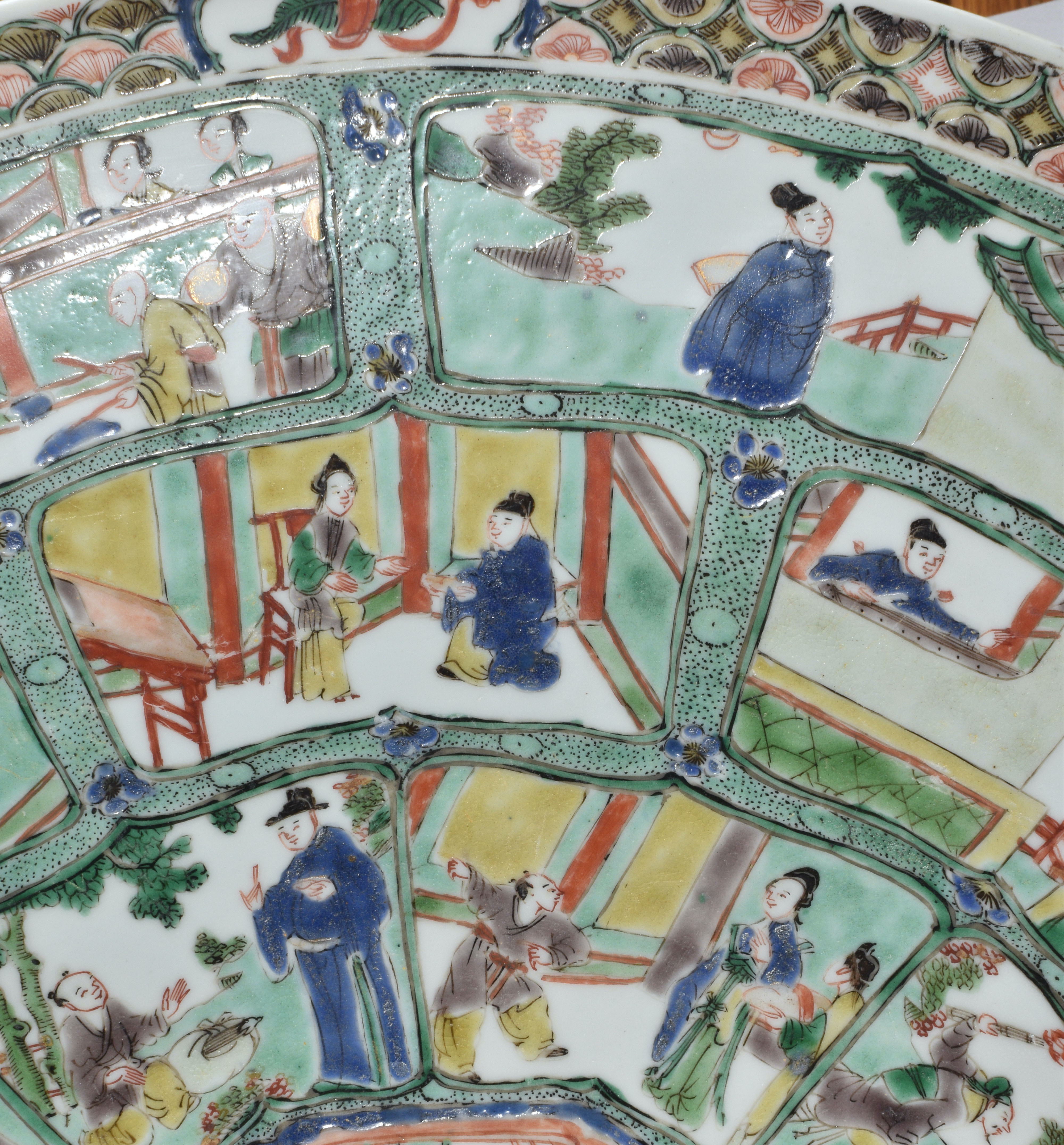 Famille verte Porcelaine Kangxi (1662-1722), Chine