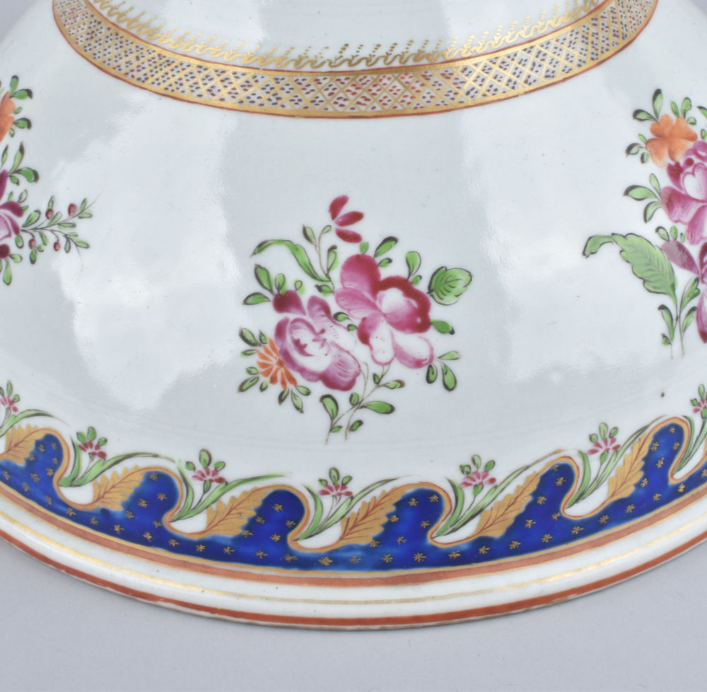 Porcelaine Fin du XVIIIe siècle, Chine