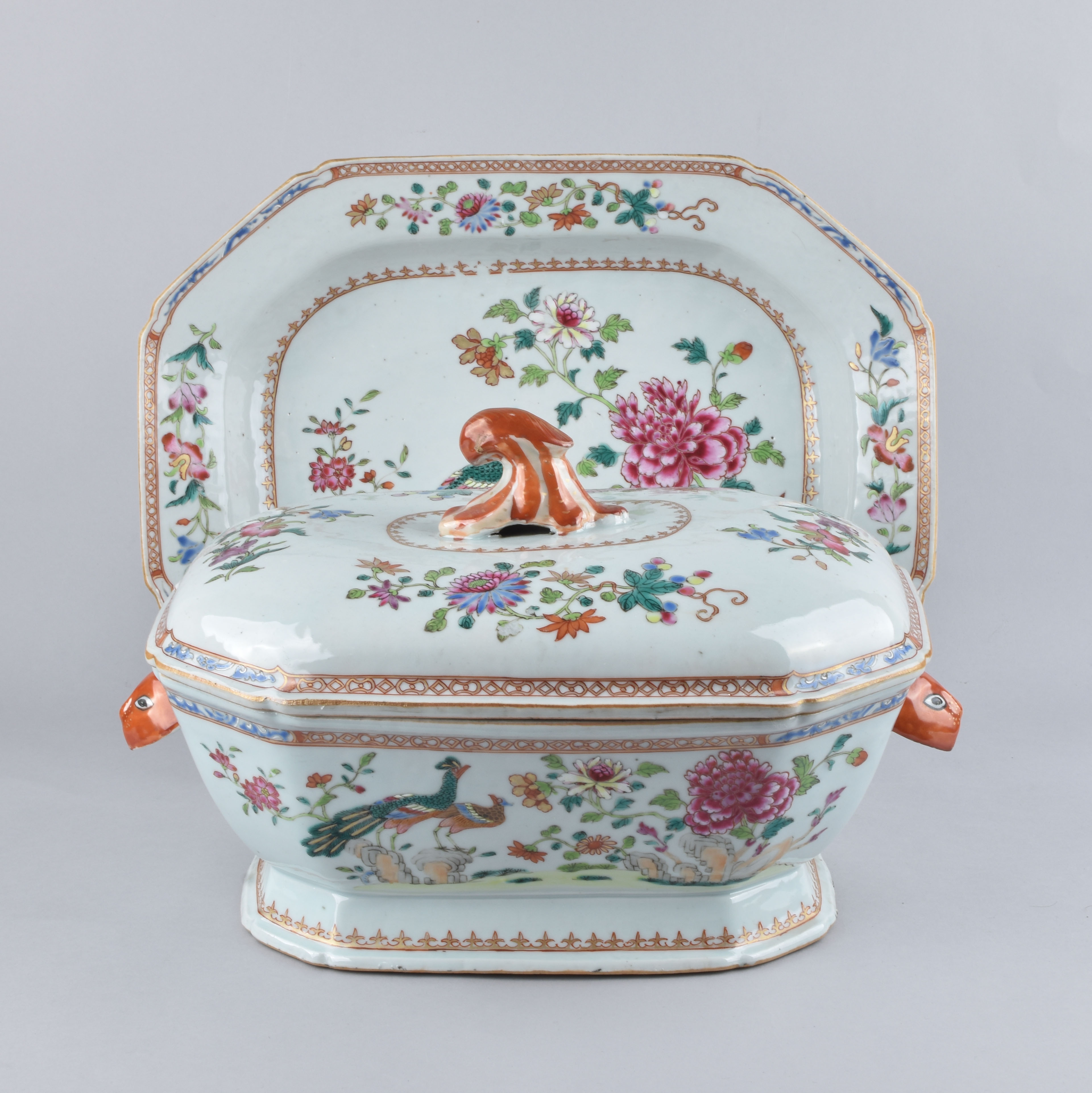 Porcelaine Qianlong (1735-1795), Chine Porcelaine Qianlong (1735-1795), Chine