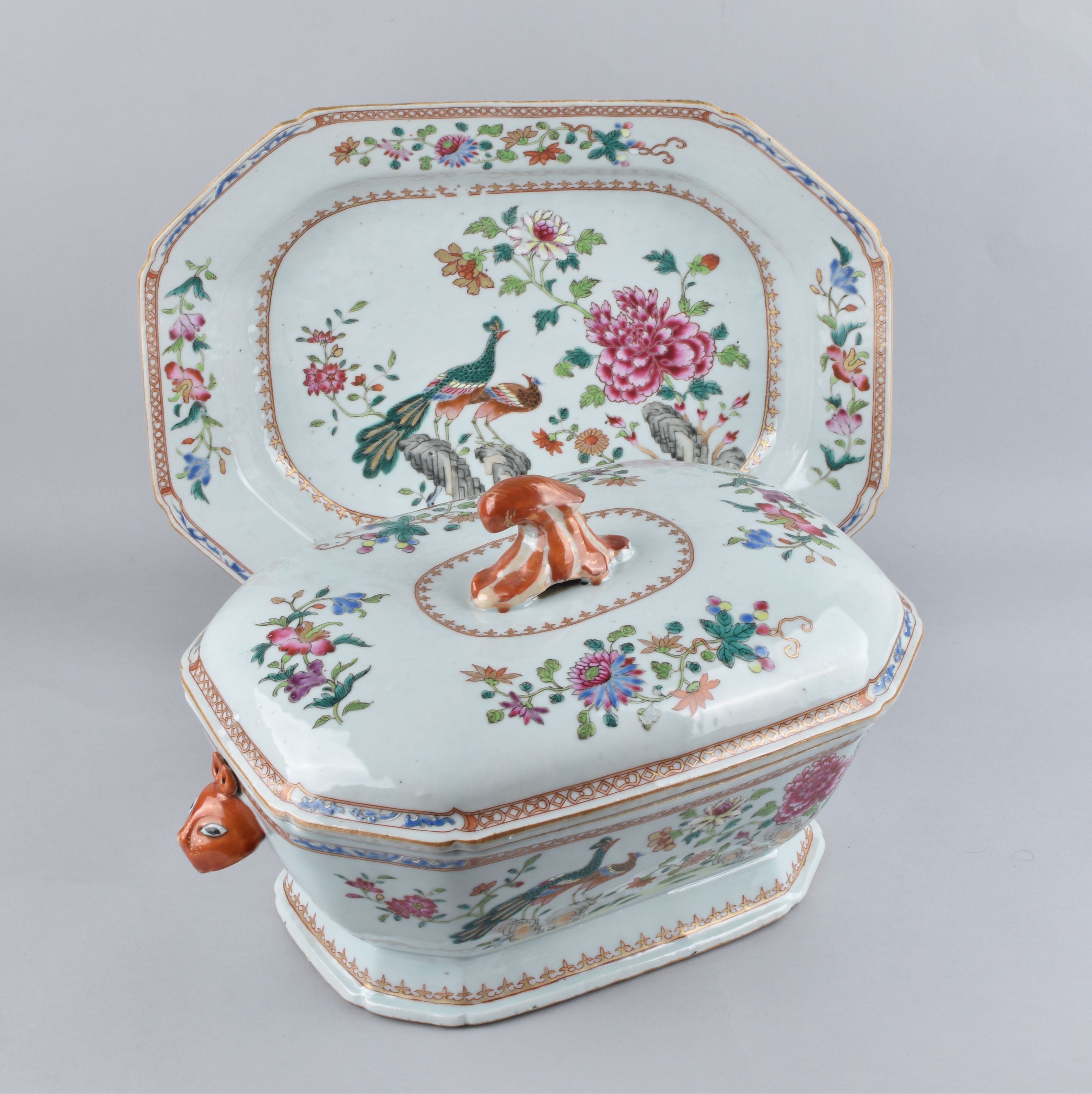 Porcelaine Qianlong (1735-1795), Chine Porcelaine Qianlong (1735-1795), Chine