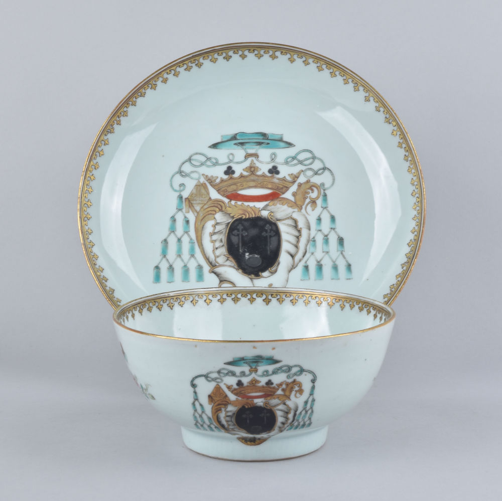 Porcelaine Qianlong (1735-1795), circa 1750/55, Chine Porcelaine Qianlong (1735-1795), circa 1750/55, Chine