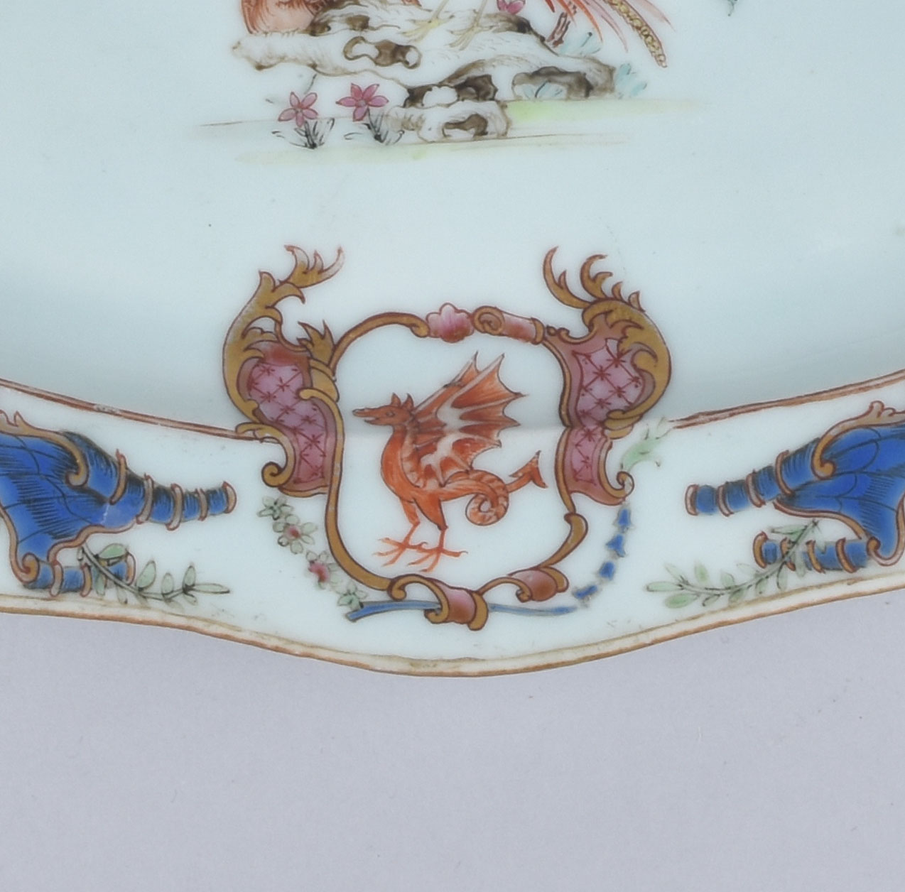Porcelaine Qianlong (1735-1795), circa 1750, Chine Porcelaine Qianlong (1735-1795), circa 1750, Chine