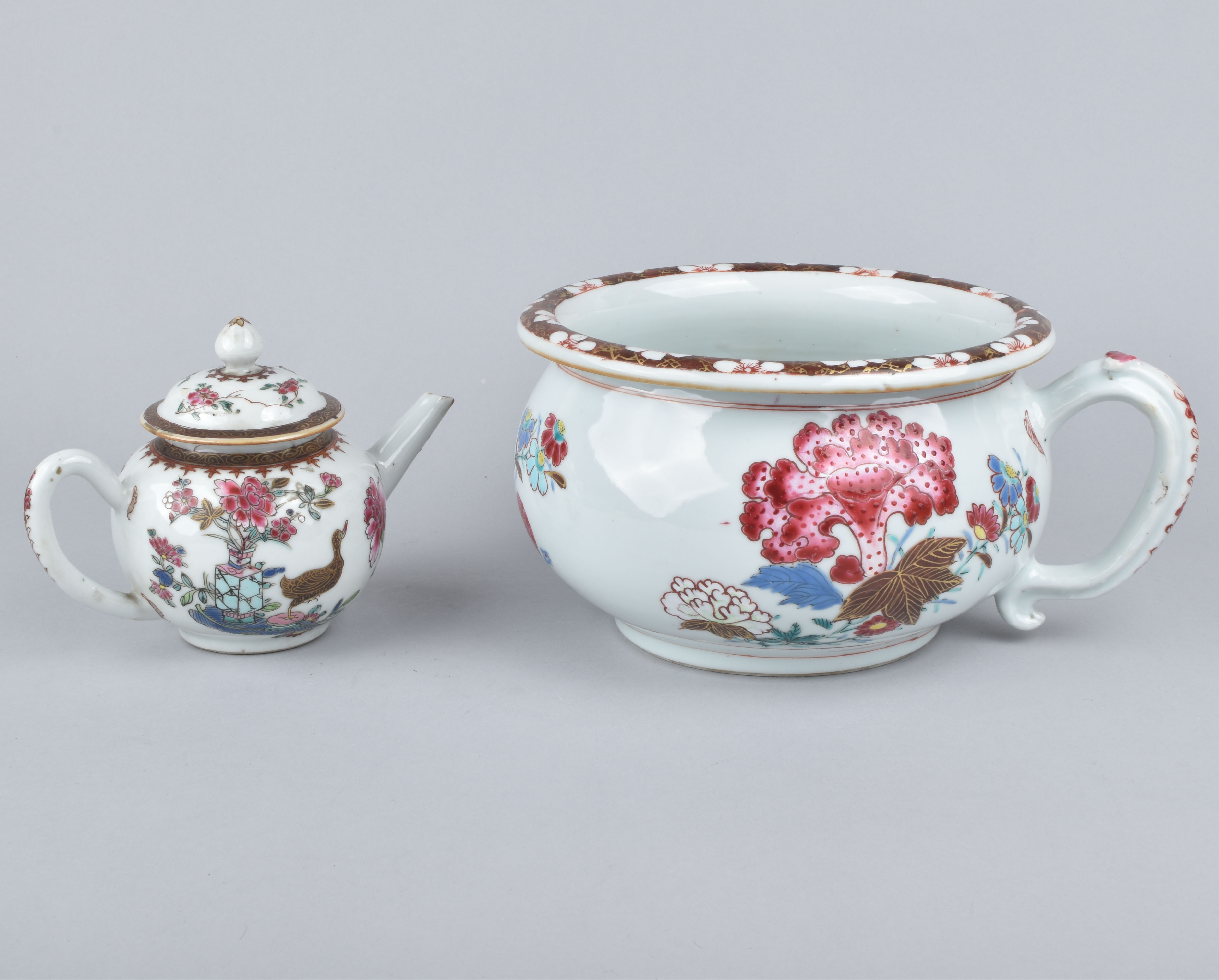 Famille rose Porcelaine Yongzheng (1723-1735), Chine