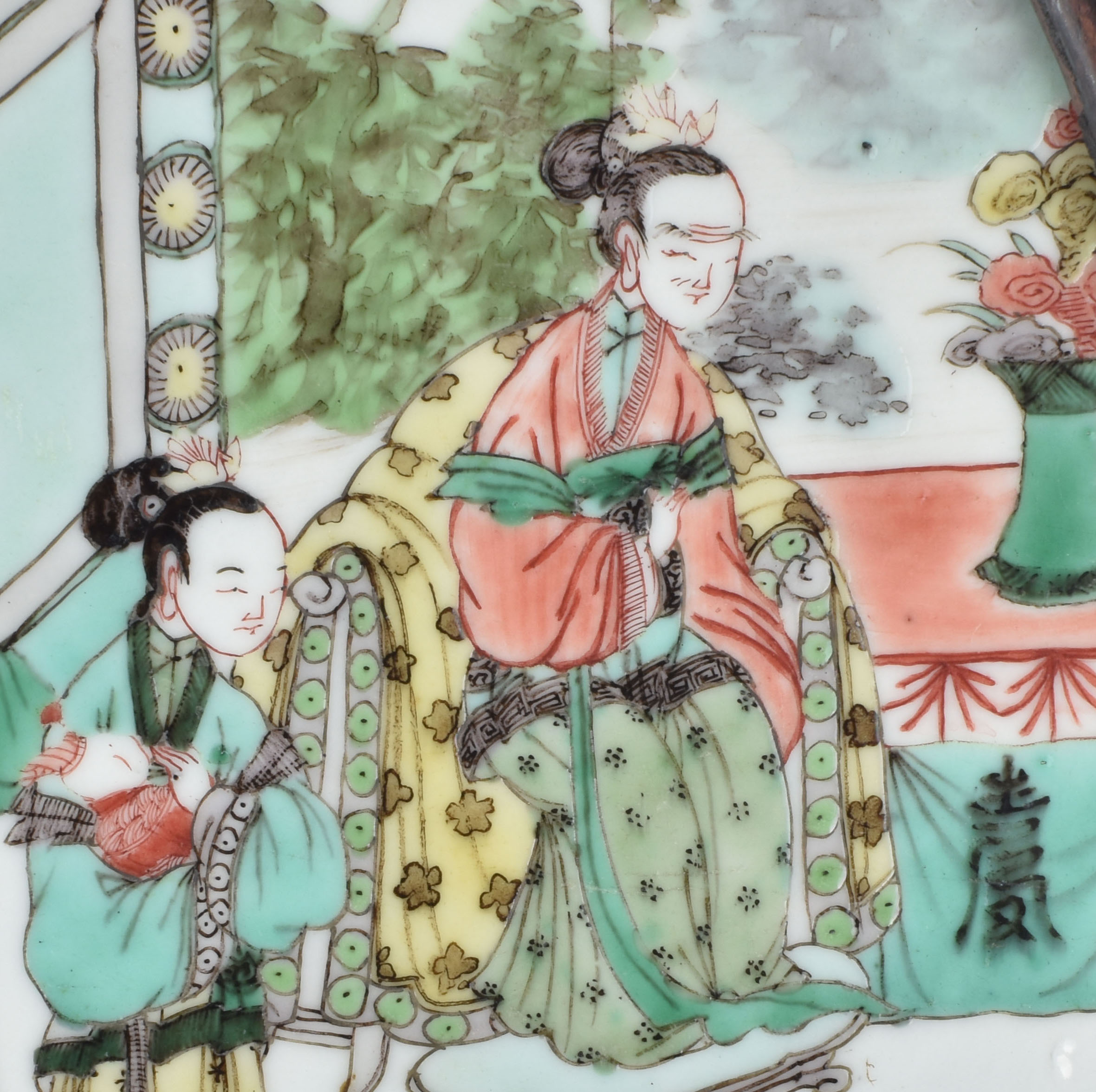 Famille verte Porcelaine Kangxi (1662-1722), China Famille verte Porcelaine Kangxi (1662-1722), China