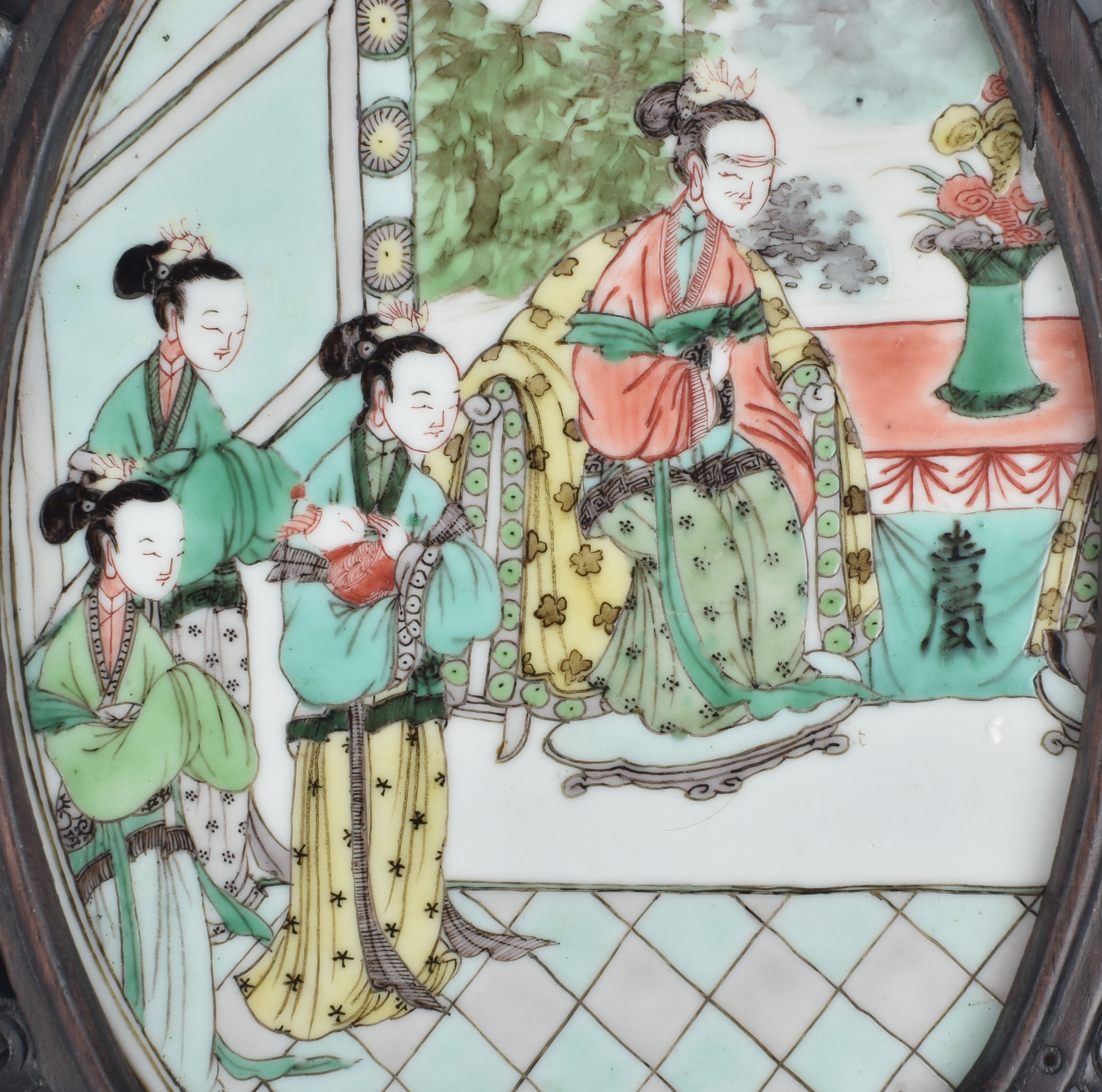 Famille verte Porcelaine Kangxi (1662-1722), China Famille verte Porcelaine Kangxi (1662-1722), China