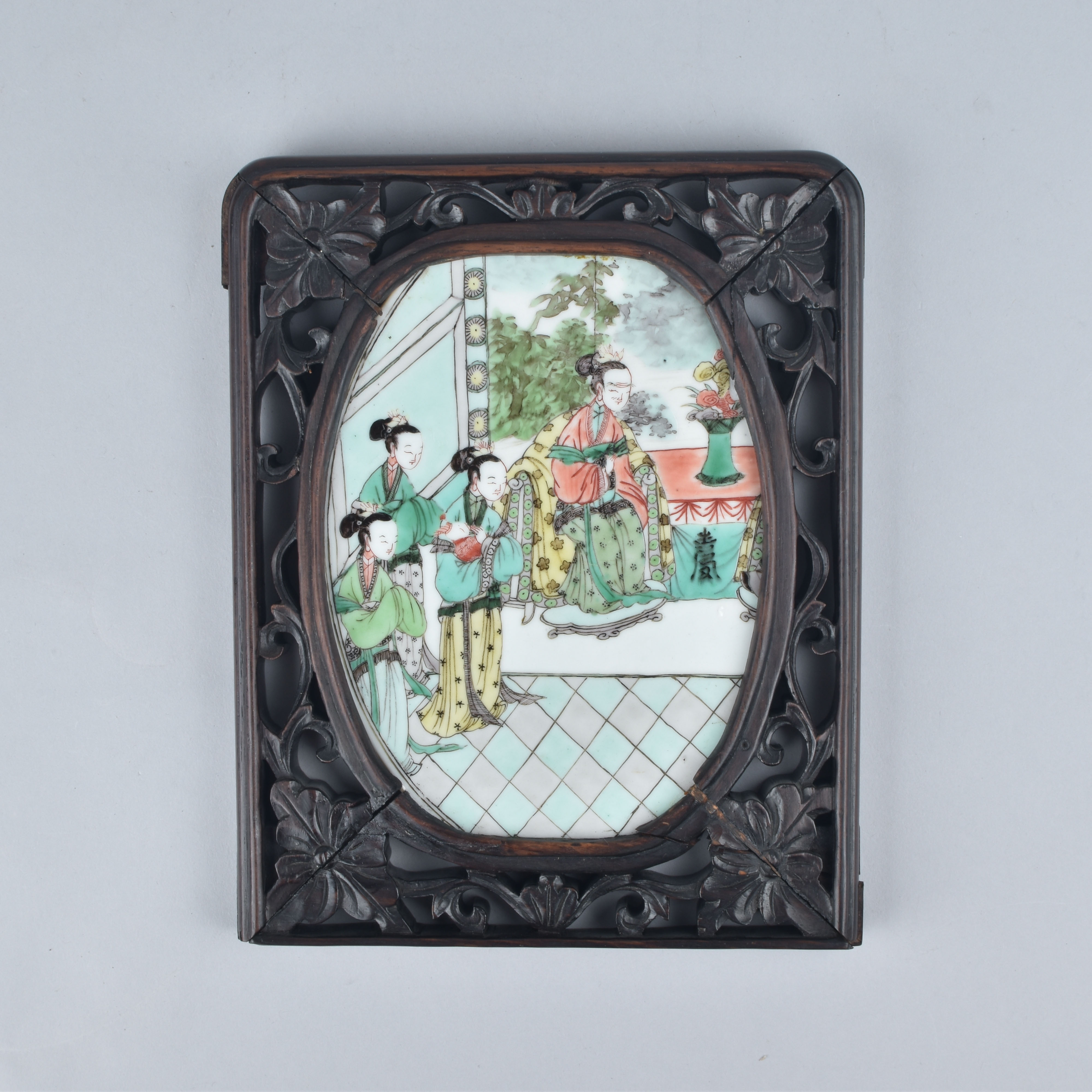 Famille verte Porcelaine Kangxi (1662-1722), China Famille verte Porcelaine Kangxi (1662-1722), China