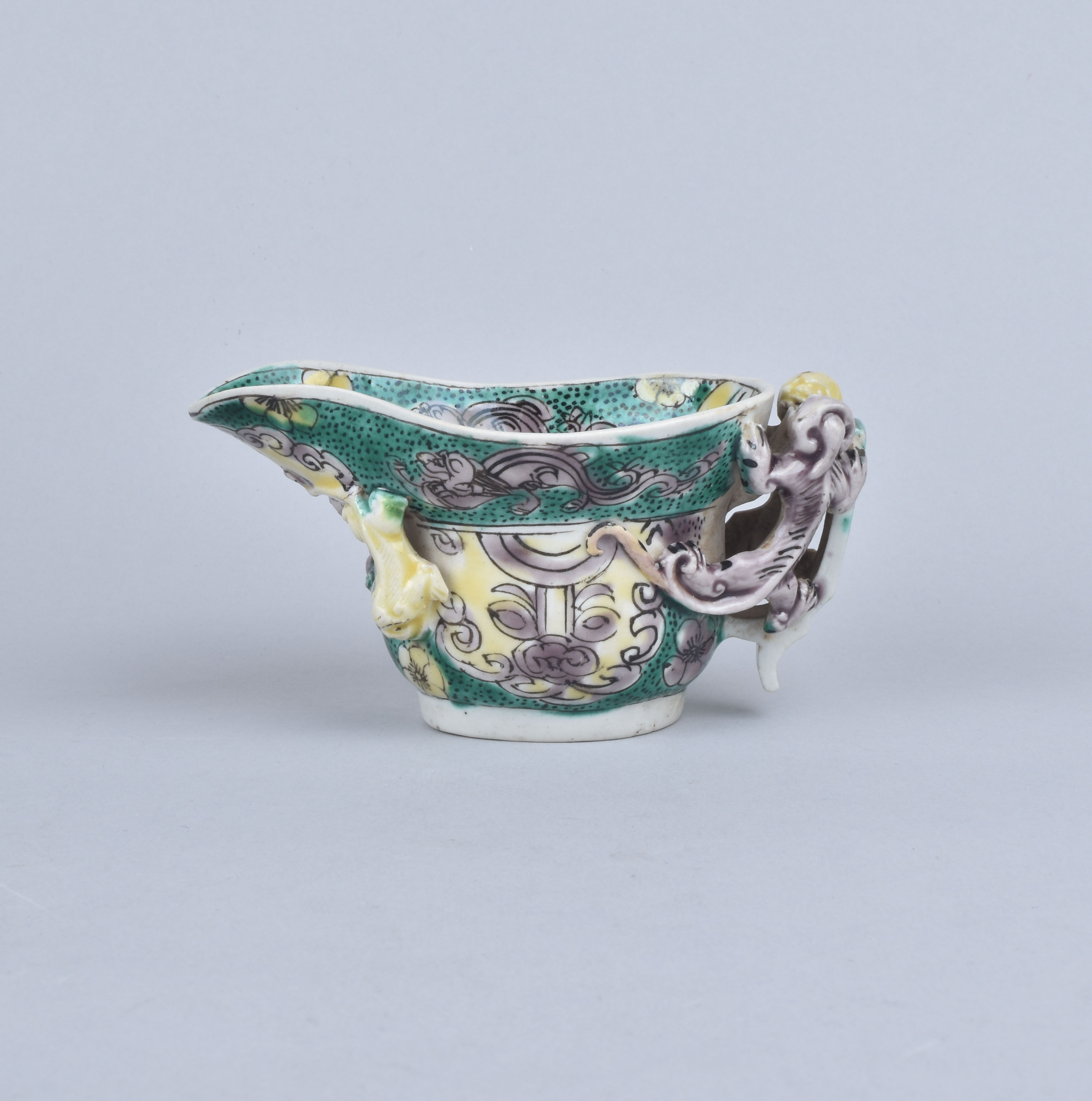 Famille verte Porcelaine (biscuit) Kangxi (1662-1722), Chine