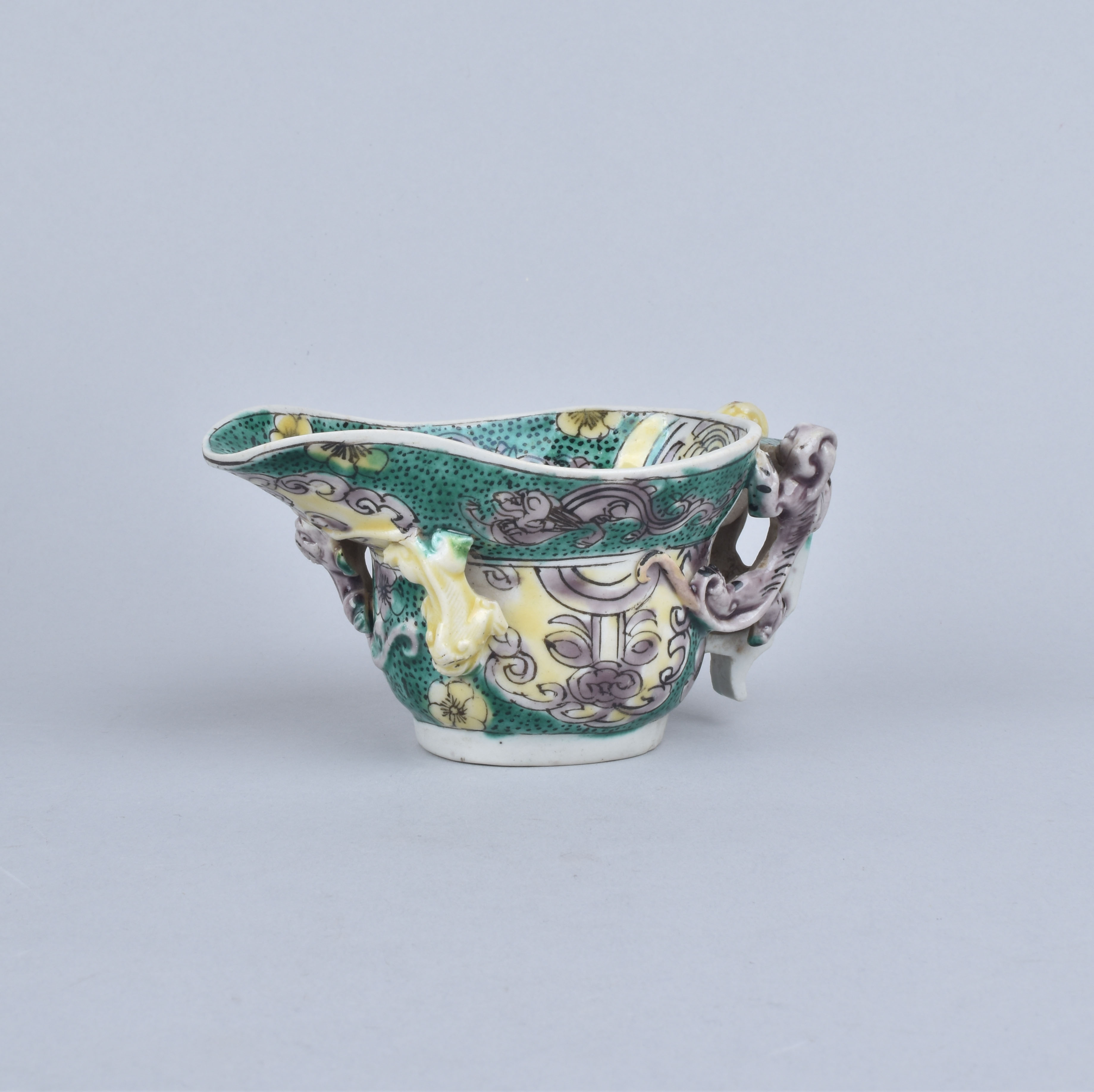 Famille verte Porcelaine (biscuit) Kangxi (1662-1722), Chine