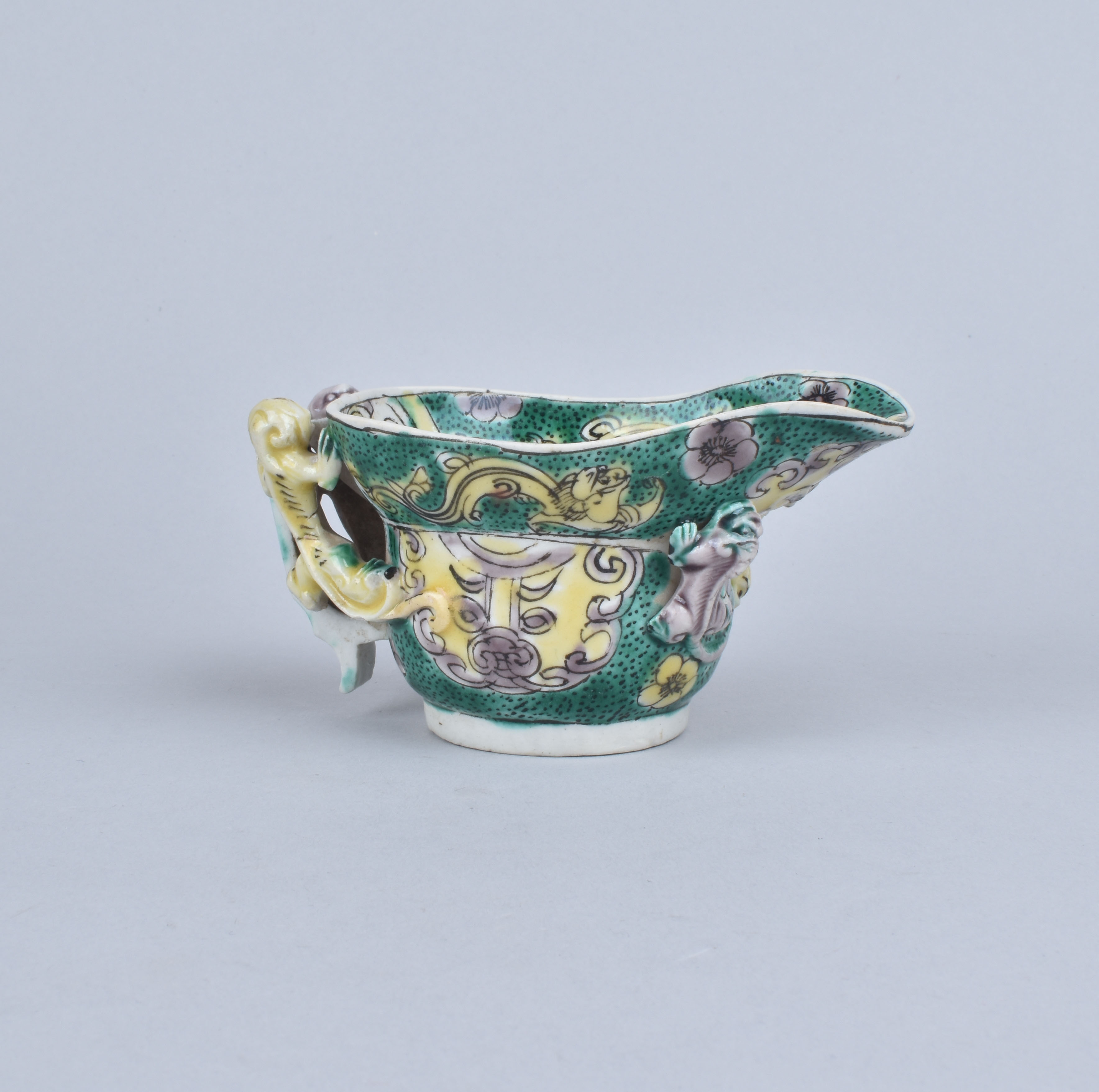 Famille verte Porcelaine (biscuit) Kangxi (1662-1722), Chine Famille verte Porcelaine (biscuit) Kangxi (1662-1722), Chine