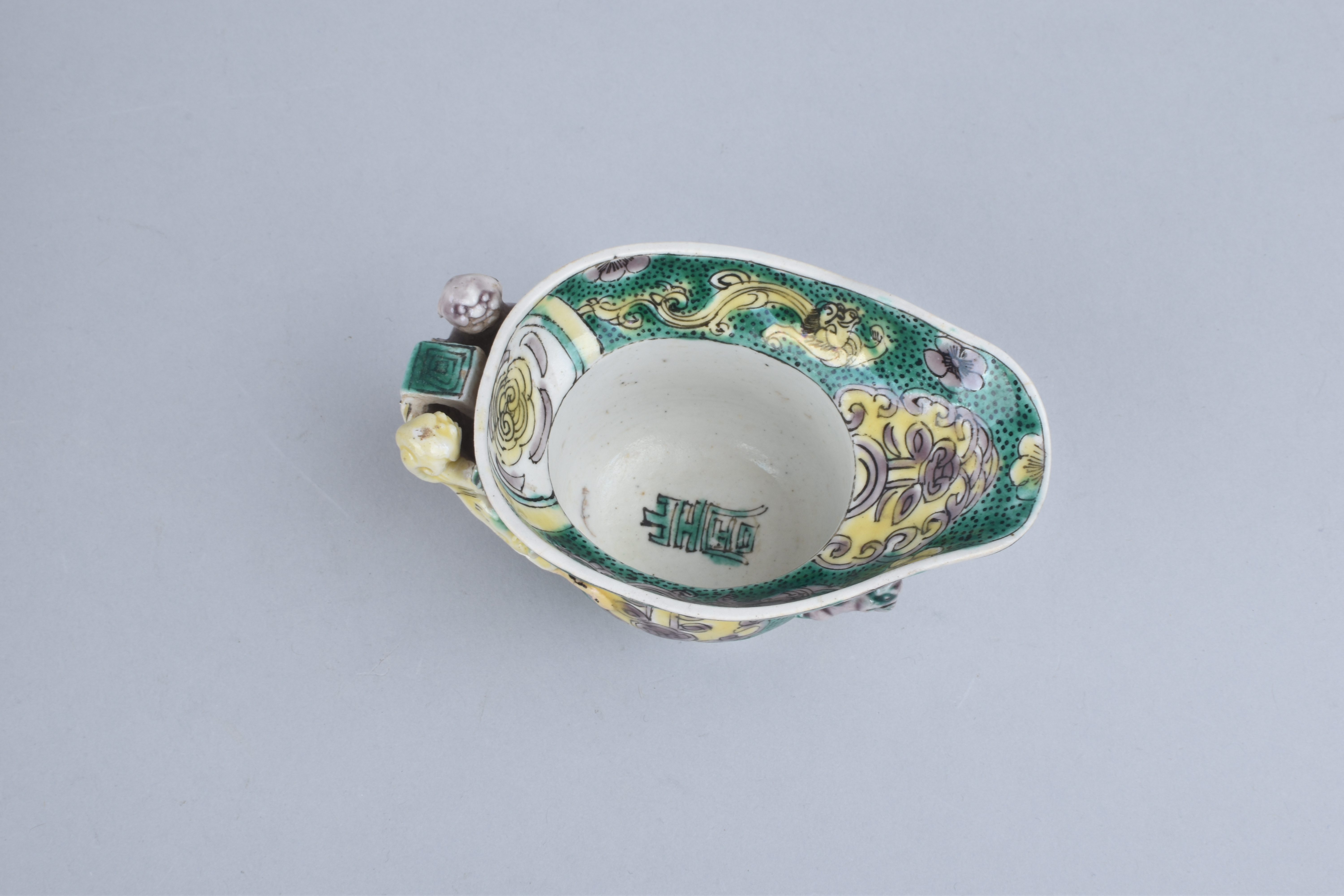 Famille verte Porcelaine (biscuit) Kangxi (1662-1722), Chine