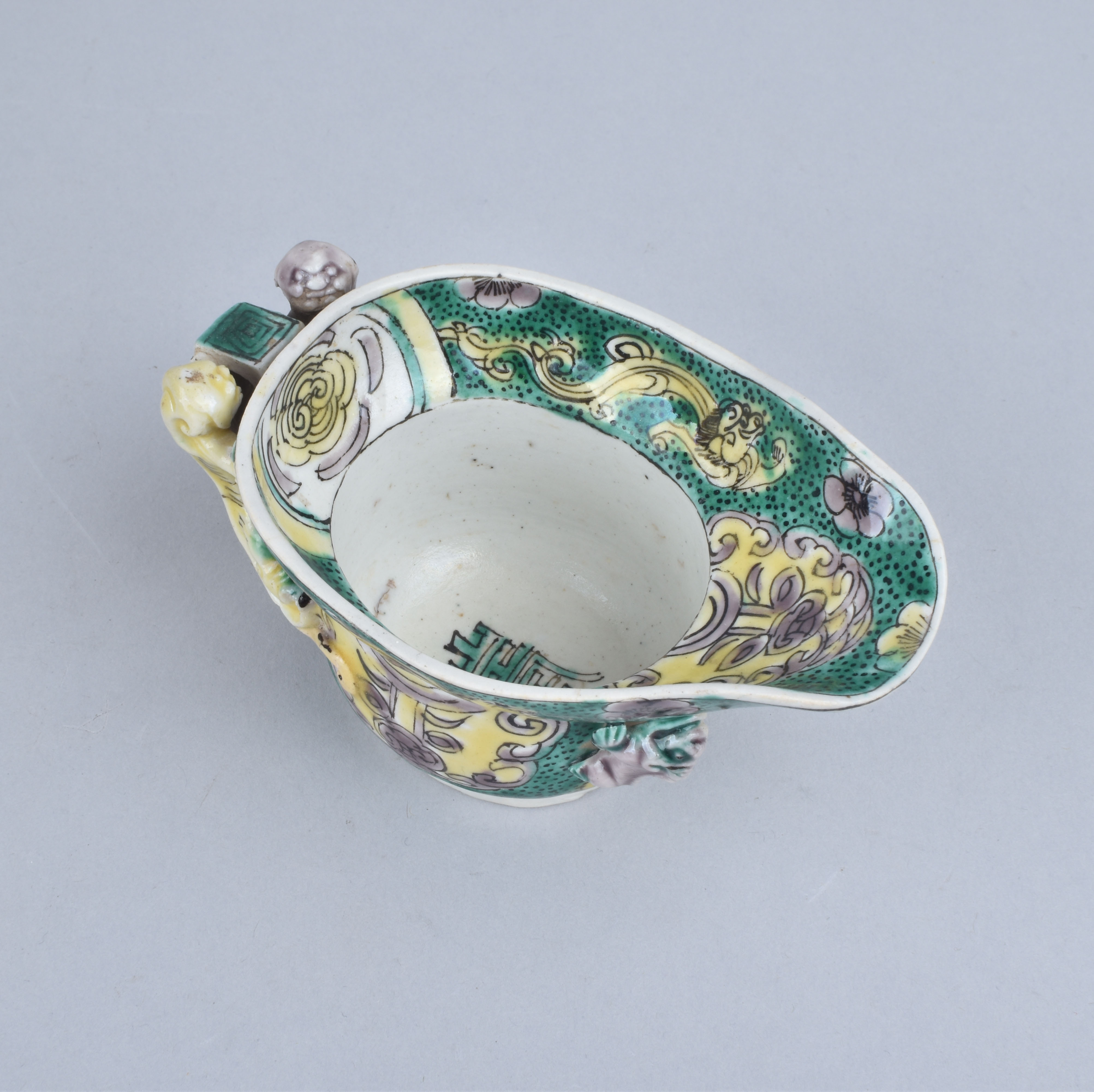 Famille verte Porcelaine (biscuit) Kangxi (1662-1722), Chine