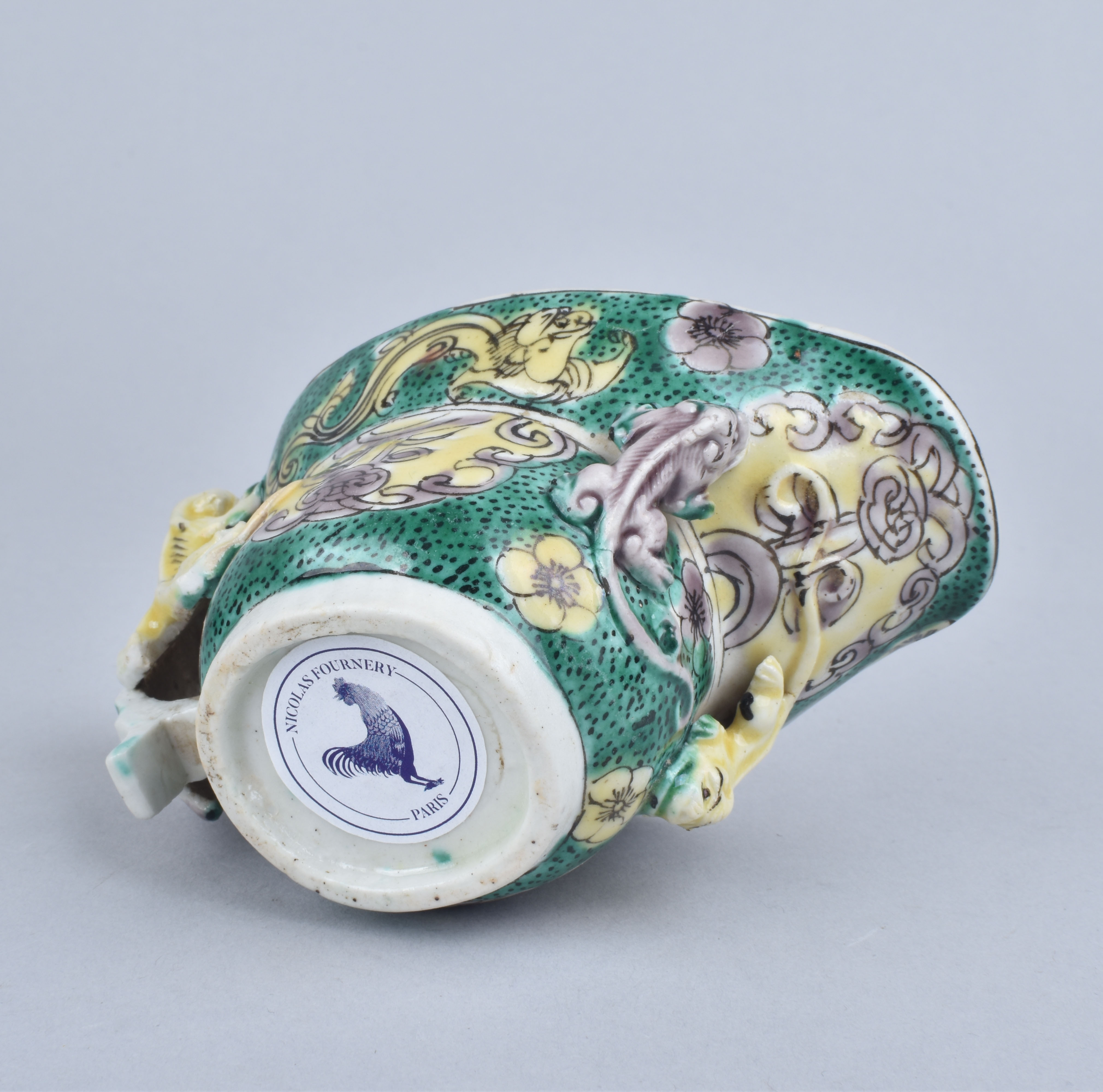 Famille verte Porcelaine (biscuit) Kangxi (1662-1722), Chine Famille verte Porcelaine (biscuit) Kangxi (1662-1722), Chine
