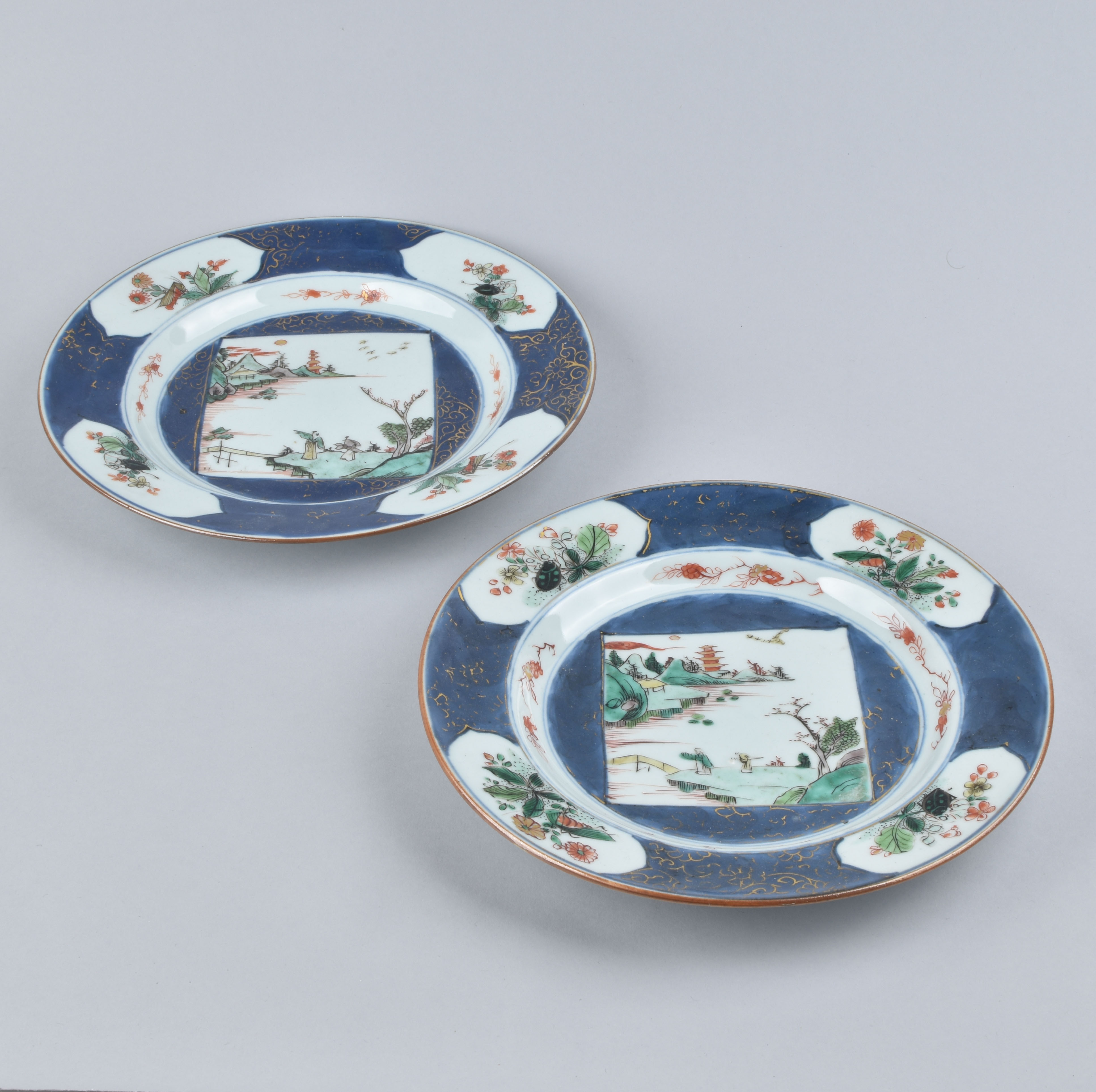 Famille verte Porcelaine Kangxi (1662-1722), Chine