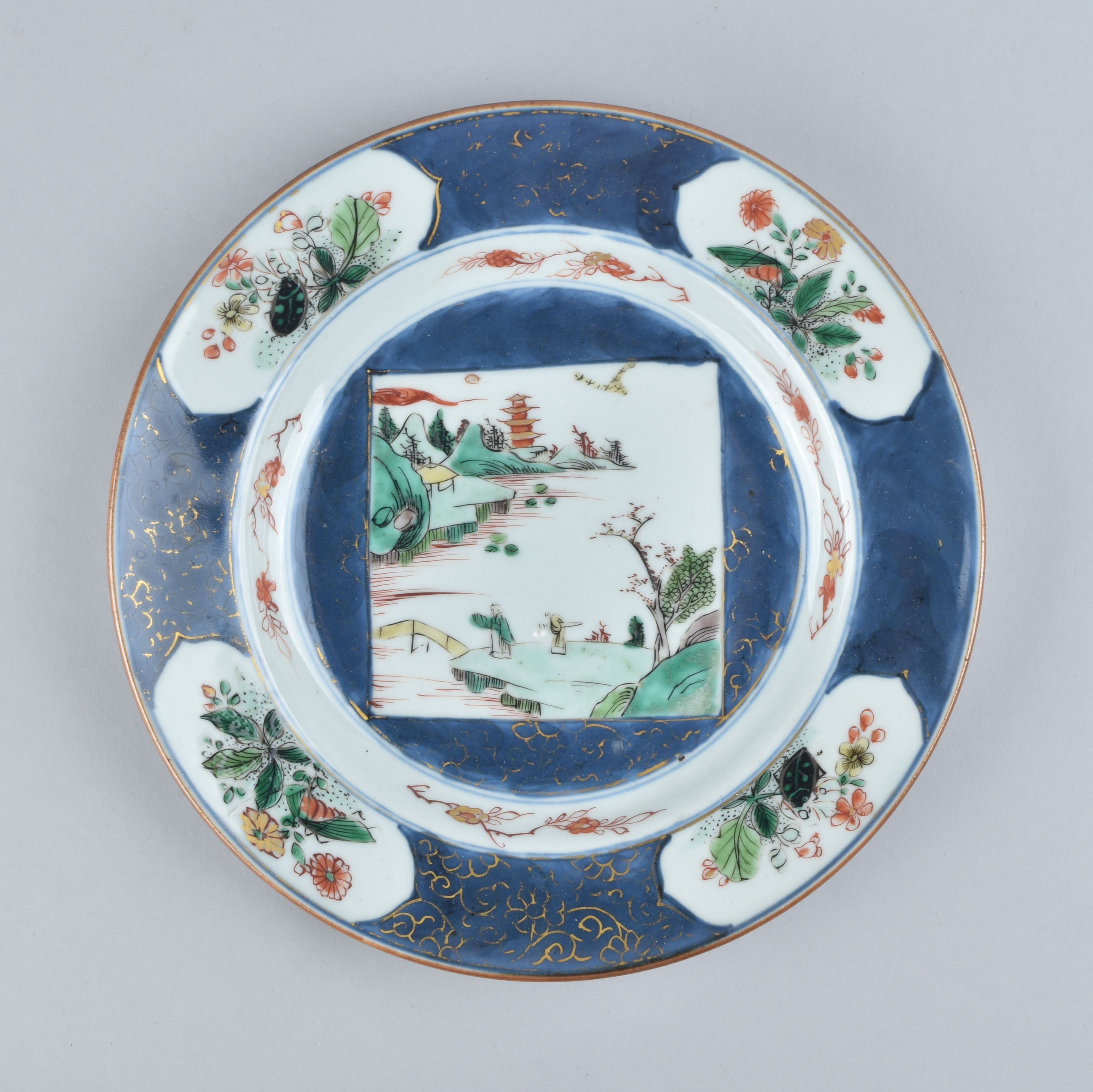 Famille verte Porcelaine Kangxi (1662-1722), Chine