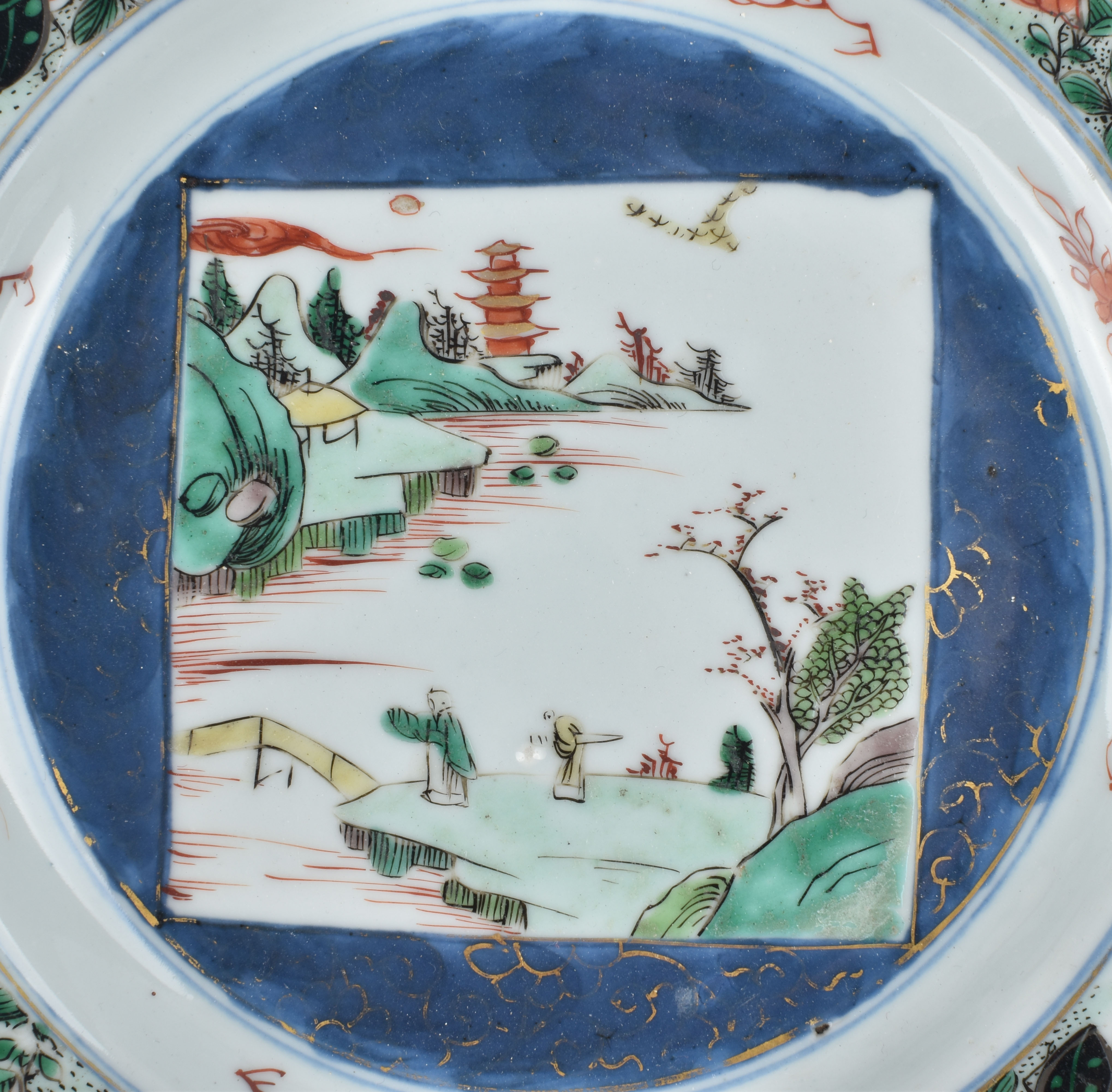 Famille verte Porcelaine Kangxi (1662-1722), Chine